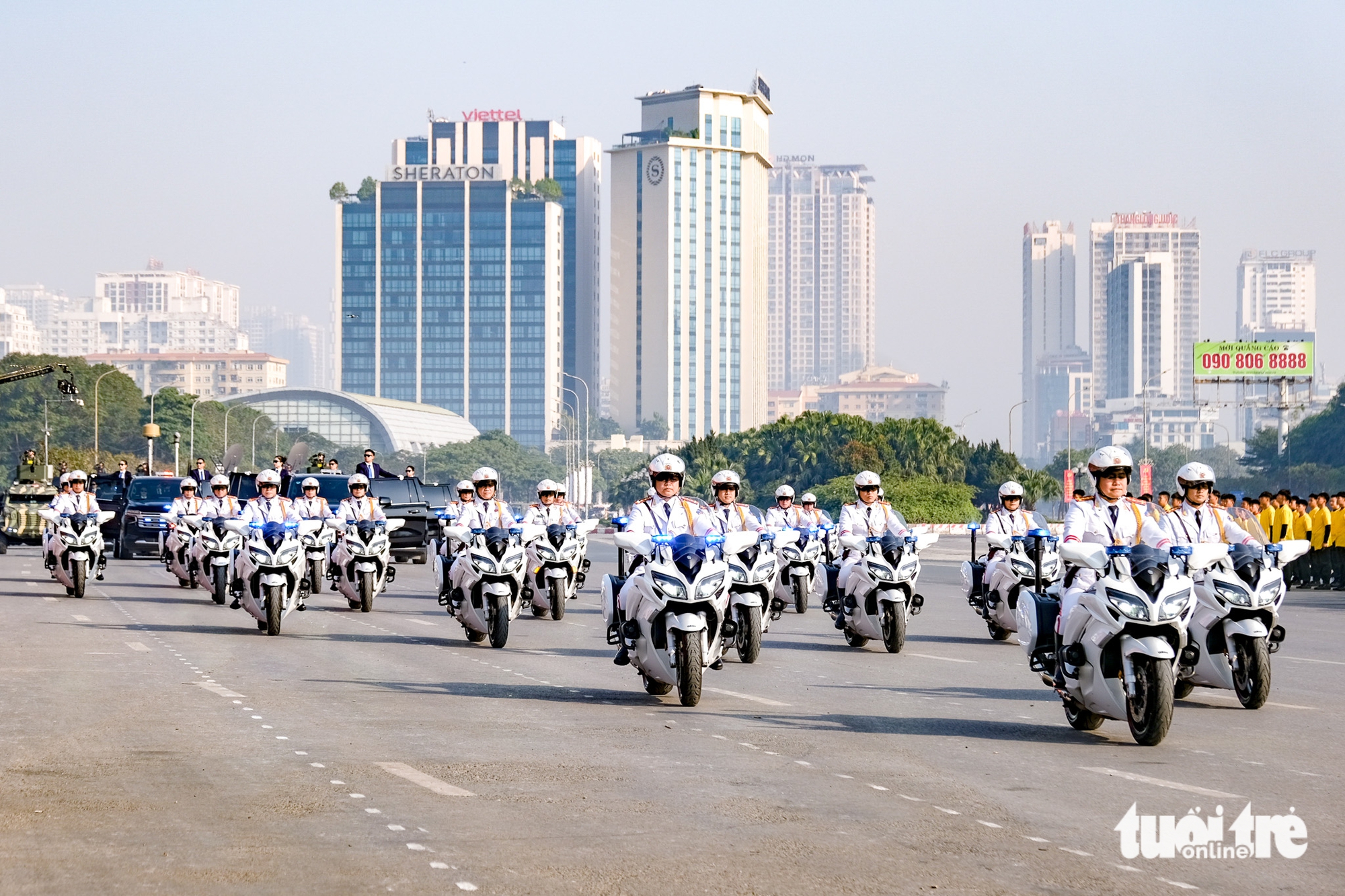 Elite police, VIP guards rehearse security plan for Vietnam’s 14th National Party Congress - Ảnh 11.