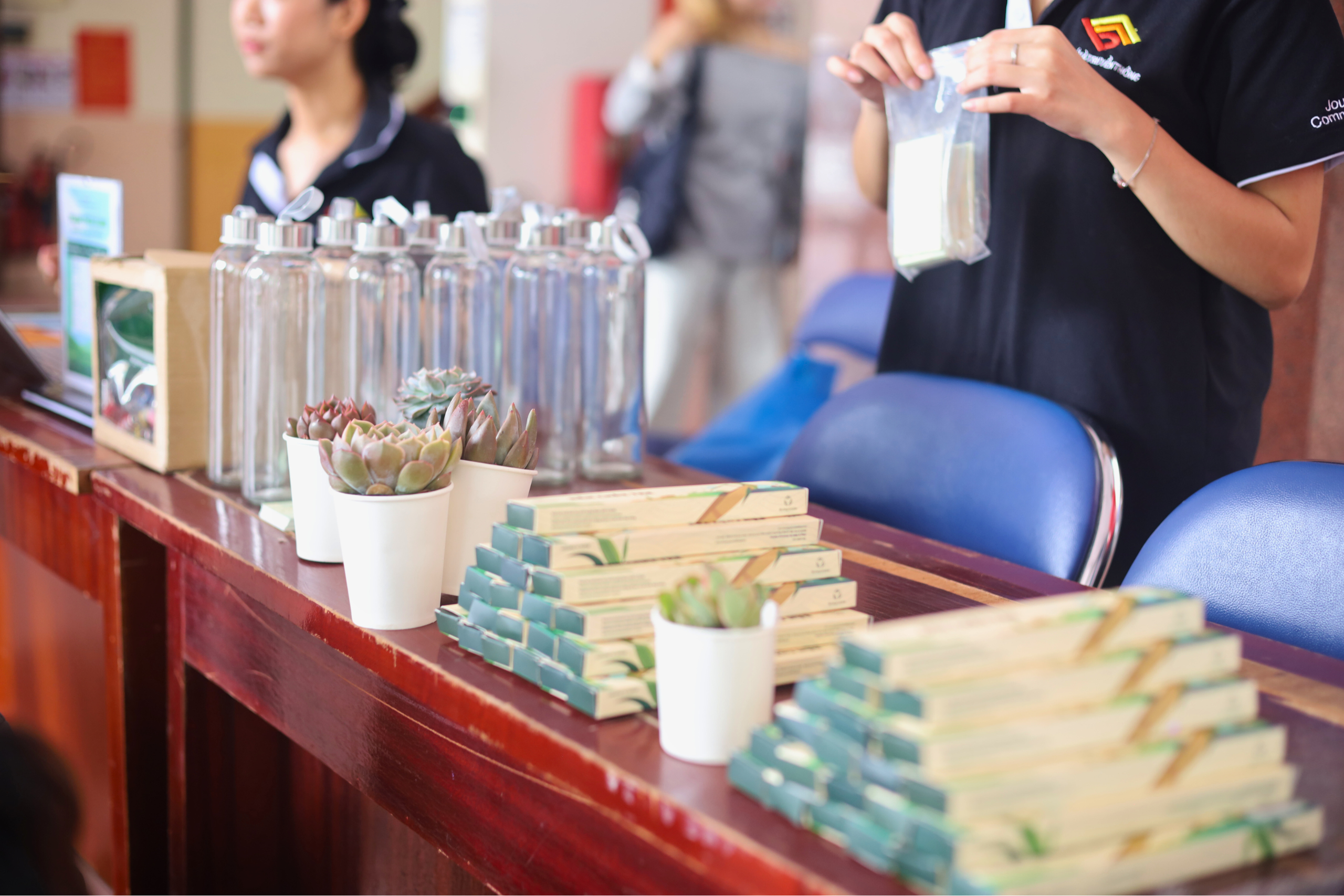 Độc đáo 'Trạm tích Xanh' của sinh viên Nhân văn - Ảnh 5.