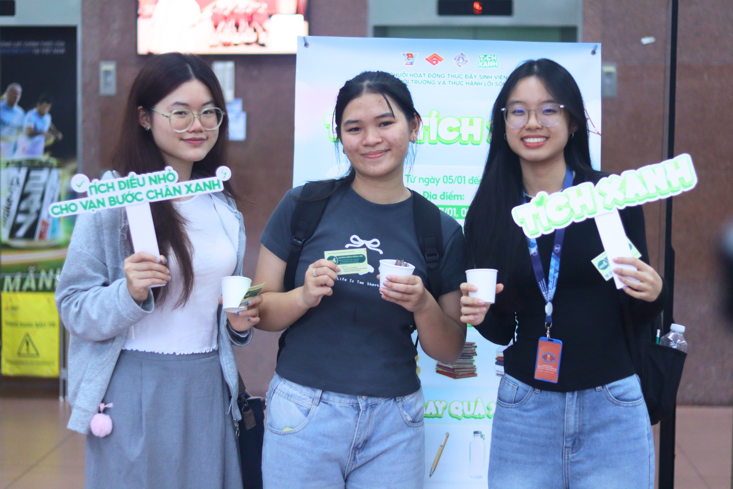 Độc đáo 'Trạm tích Xanh' của sinh viên Nhân văn - Ảnh 6.