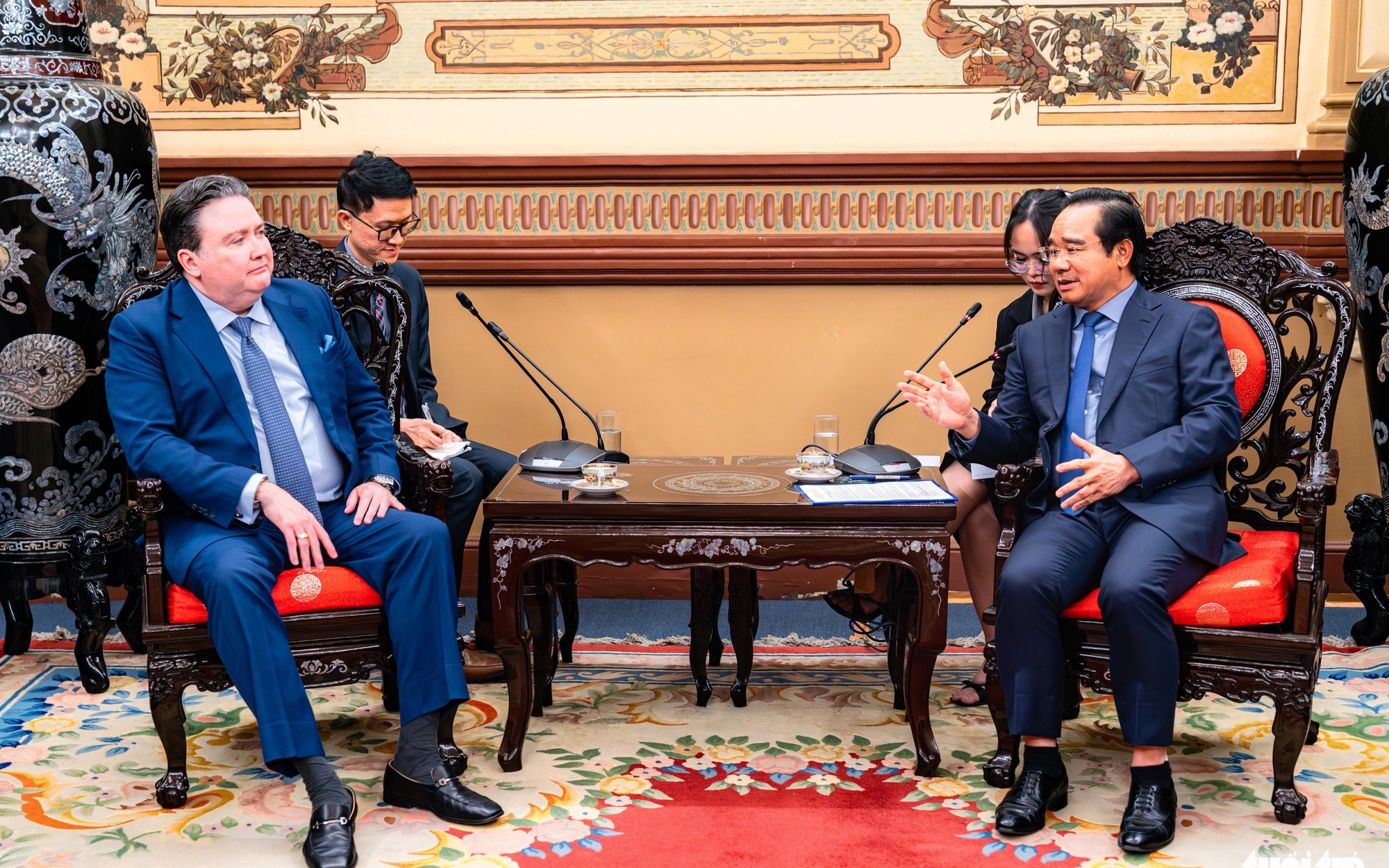 Outgoing US Ambassador Knapper pledges continued support for Vietnam- Ảnh 1.