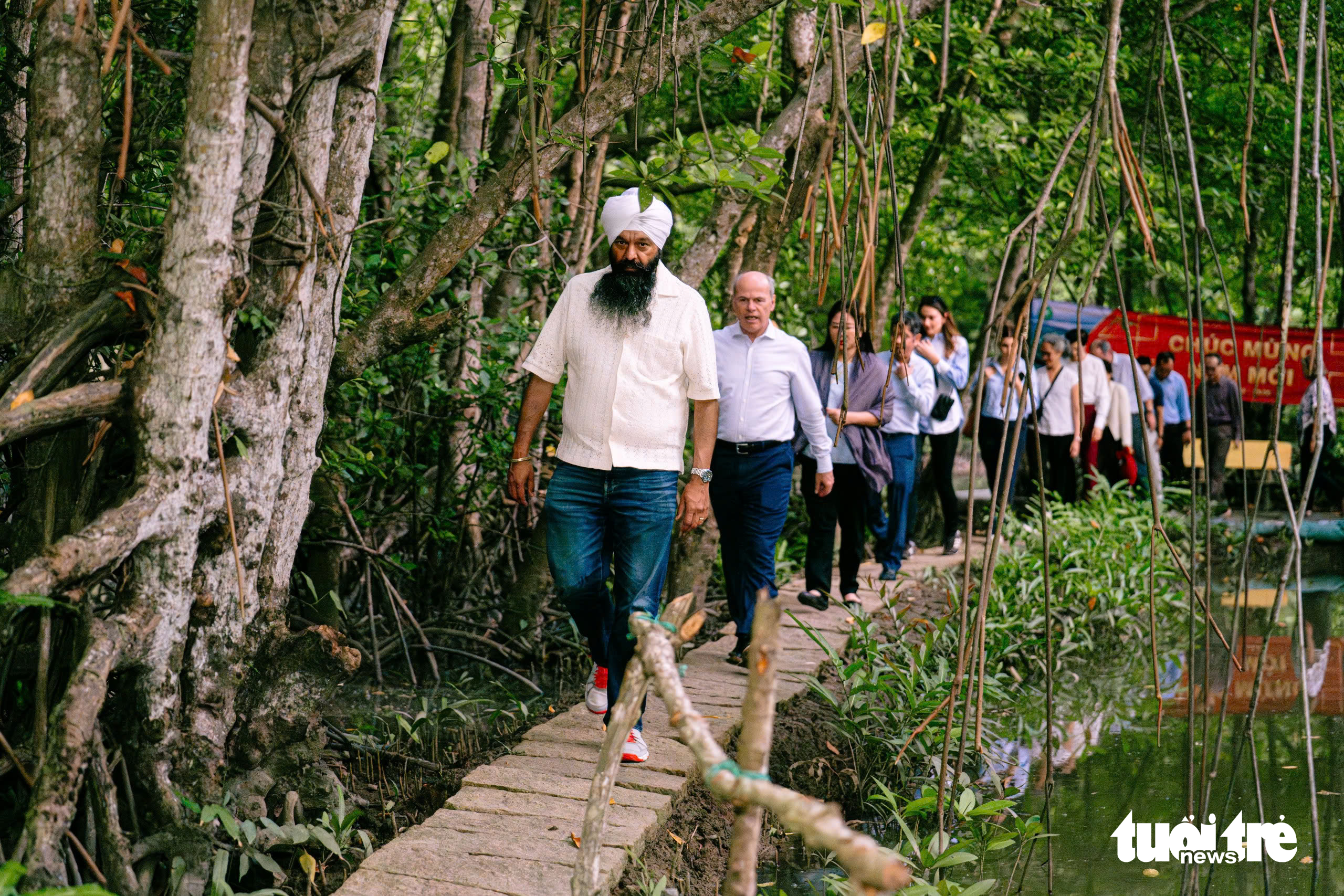 Canada’s Secretary of State for International Development visits Can Gio Mangrove Biosphere Reserve- Ảnh 5.