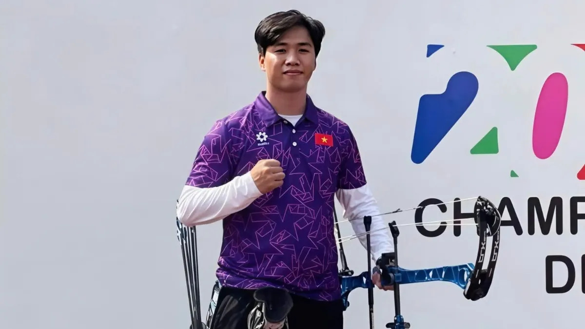 Thắng cựu vô địch thế giới, cung thủ Việt Nam vẫn lỡ huy chương Asiad đầy đáng tiếc - Ảnh 1.