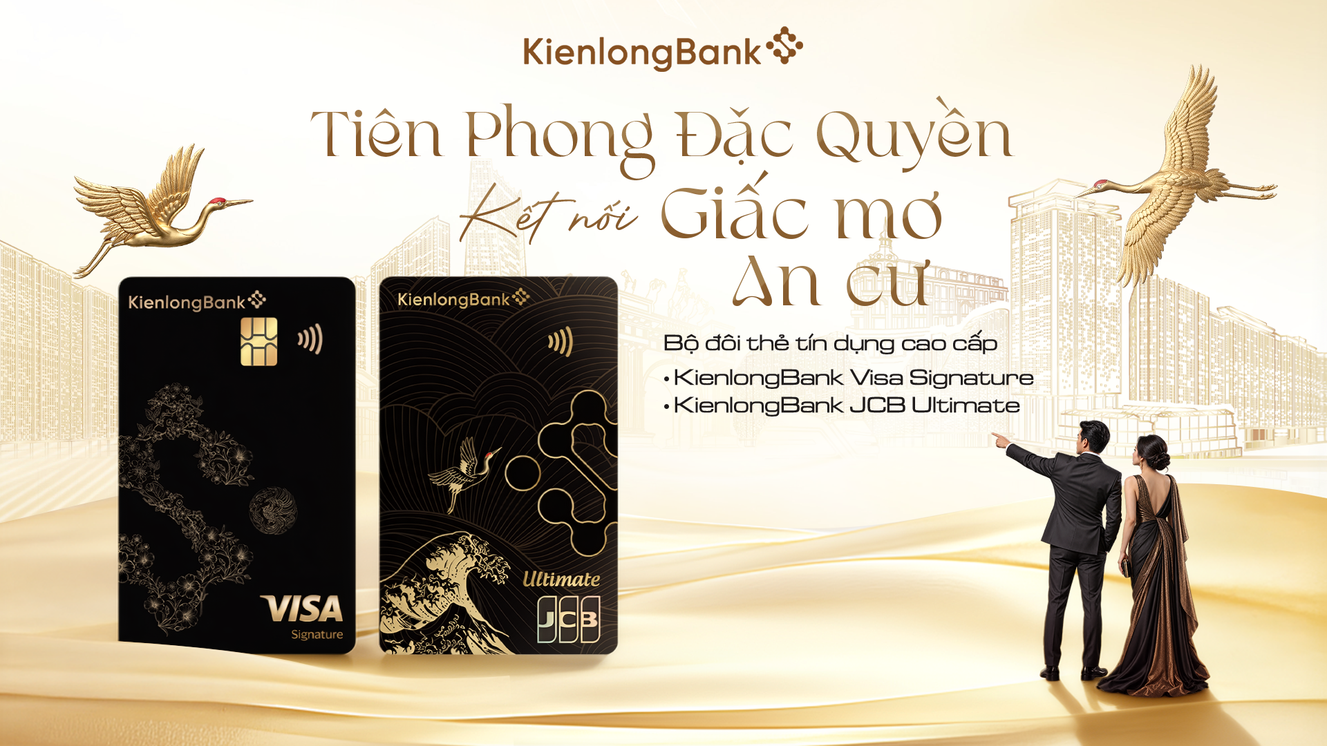 KienlongBank ra mắt bộ đôi thẻ cao cấp, hoàn tiền khi mua nhà - Ảnh 1.