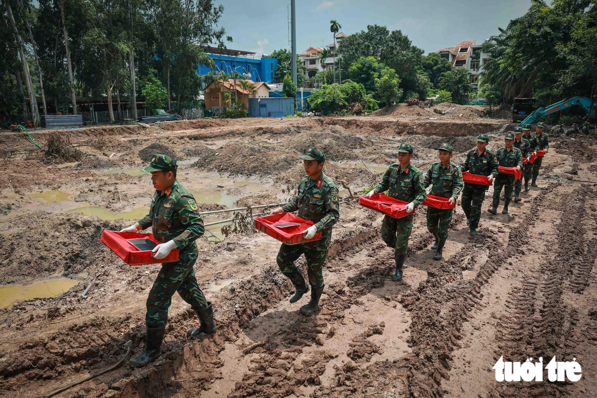 Nỗ lực chạy đua với nắng mưa, hơn 700 liệt sĩ đã được tìm thấy tại công viên Lê Thị Riêng sau hơn 3 tháng - Ảnh 14.