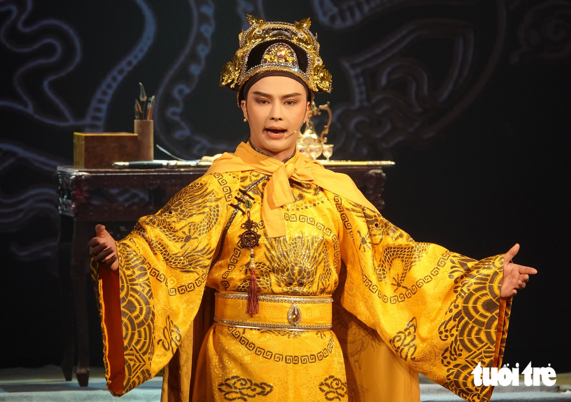 Võ Minh Lâm lại chấm thi cùng tiền bối Chí Tâm - Ảnh 3.