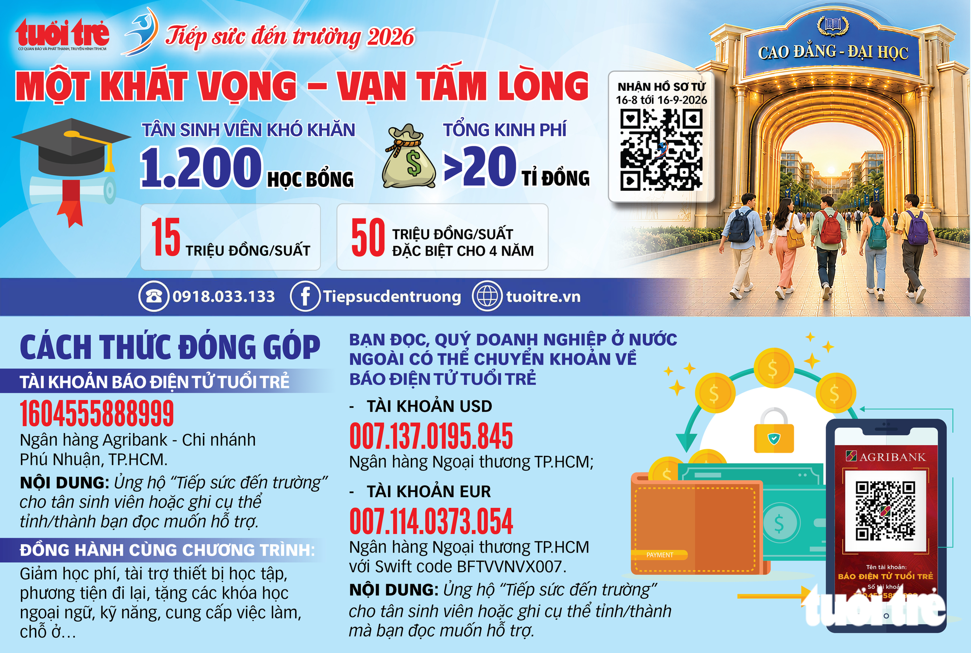Nam sinh không có cha đạt 27 , 17 điểm: Tiếp sức đến trường từ quán cà phê - Ảnh 7.