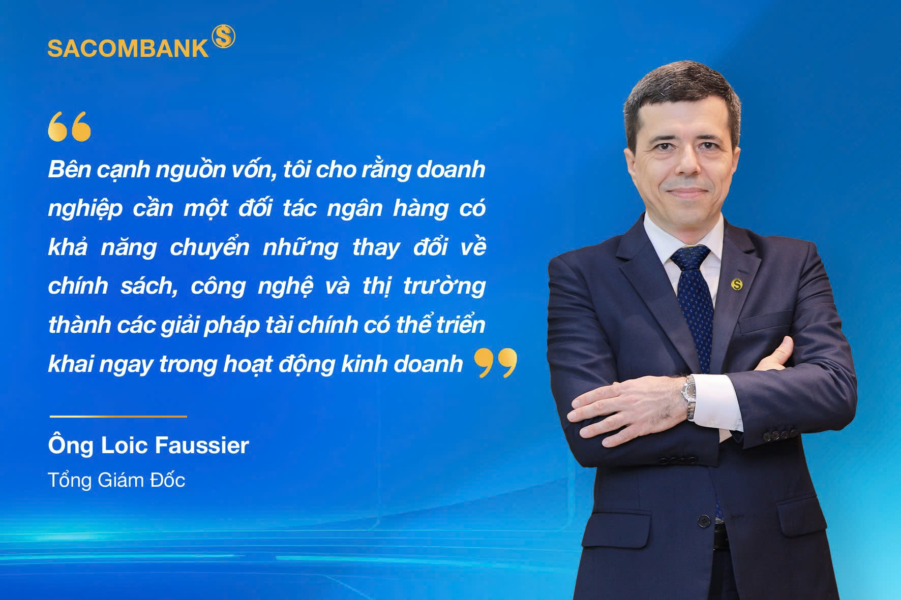 Tổng giám đốc SACOMBANK: Muốn tạo động lực tăng trưởng cho doanh nghiệp, ngân hàng phải thay đổi trước - Ảnh 2.