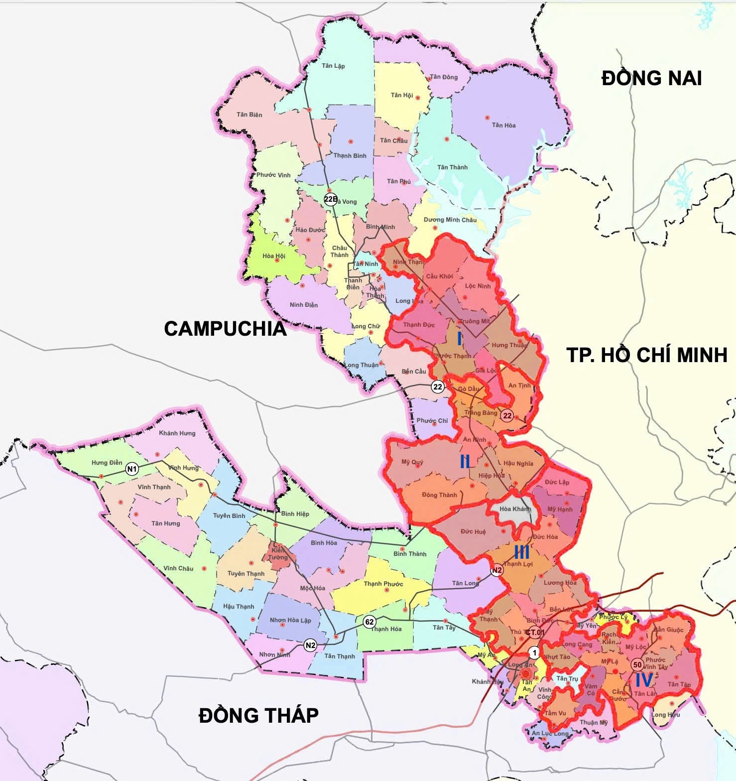 Tây Ninh tổ chức 4 vùng không gian phát triển công nghiệp chủ yếu với 11 ngành trọng tâm - Ảnh 1.