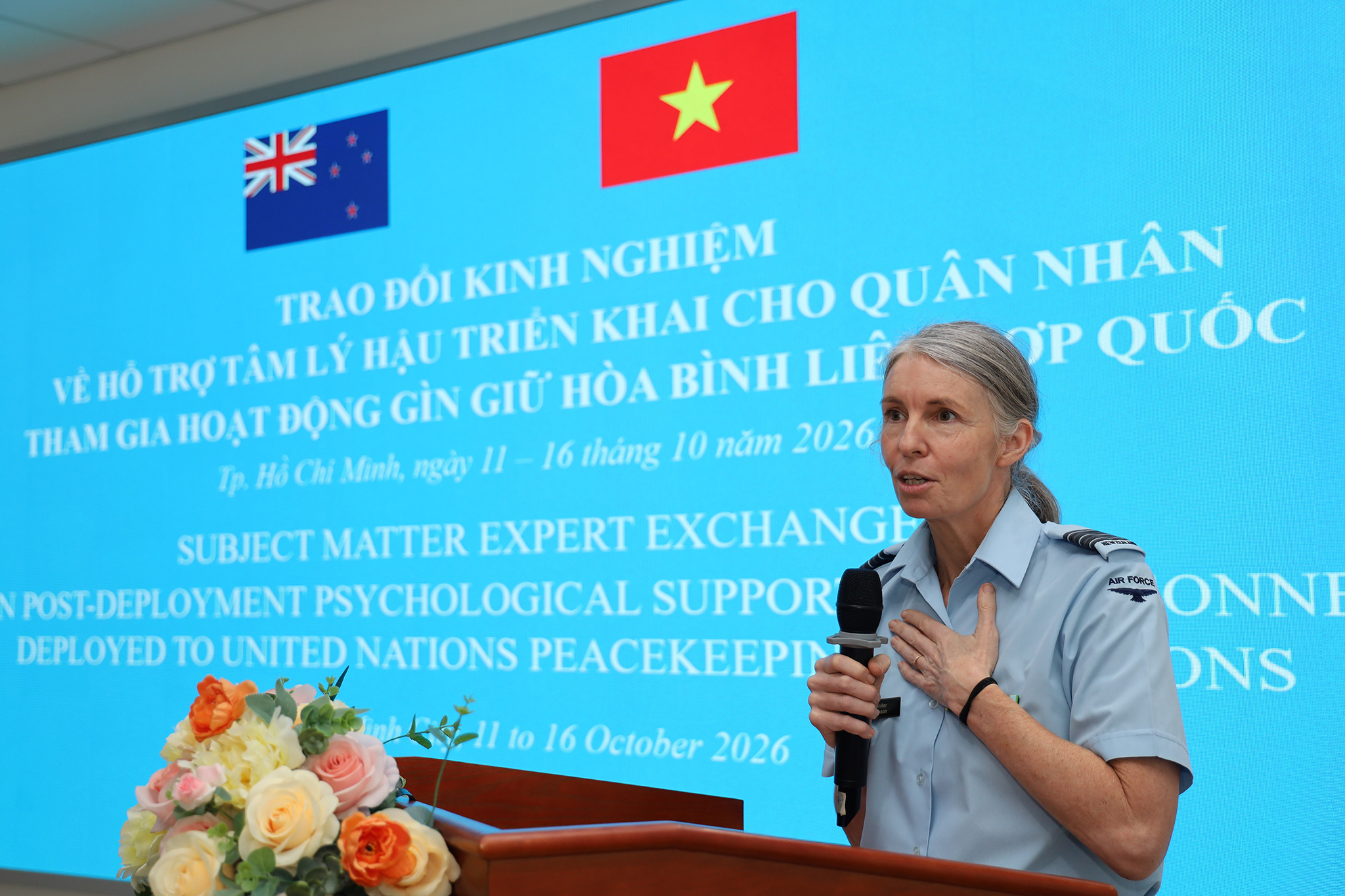 Việt Nam – New Zealand hỗ trợ tâm lý quân nhân giai đoạn hậu triển khai 2026 - Ảnh 3.
