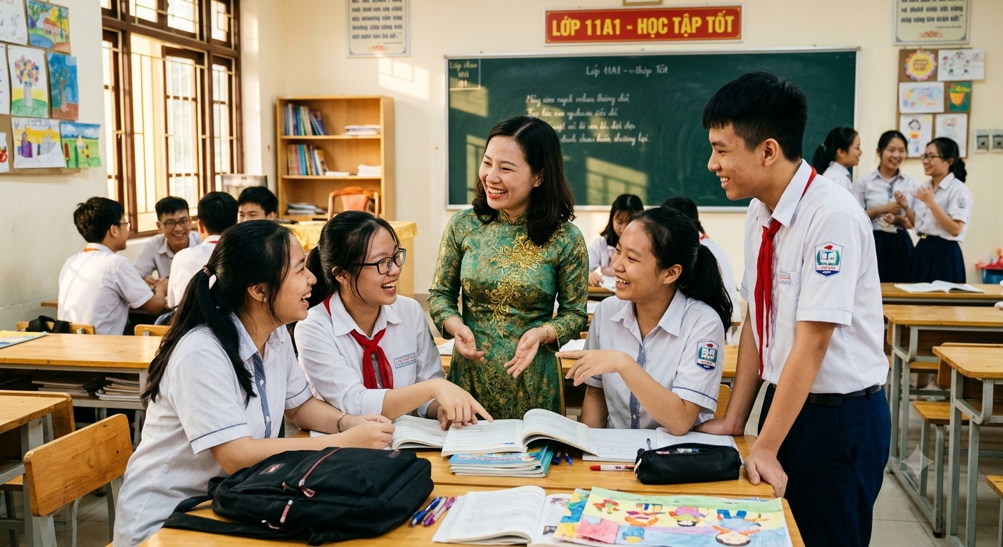 Học sinh có quyền tức giận nhưng không được dùng bạo lực với thầy cô - Ảnh 1.