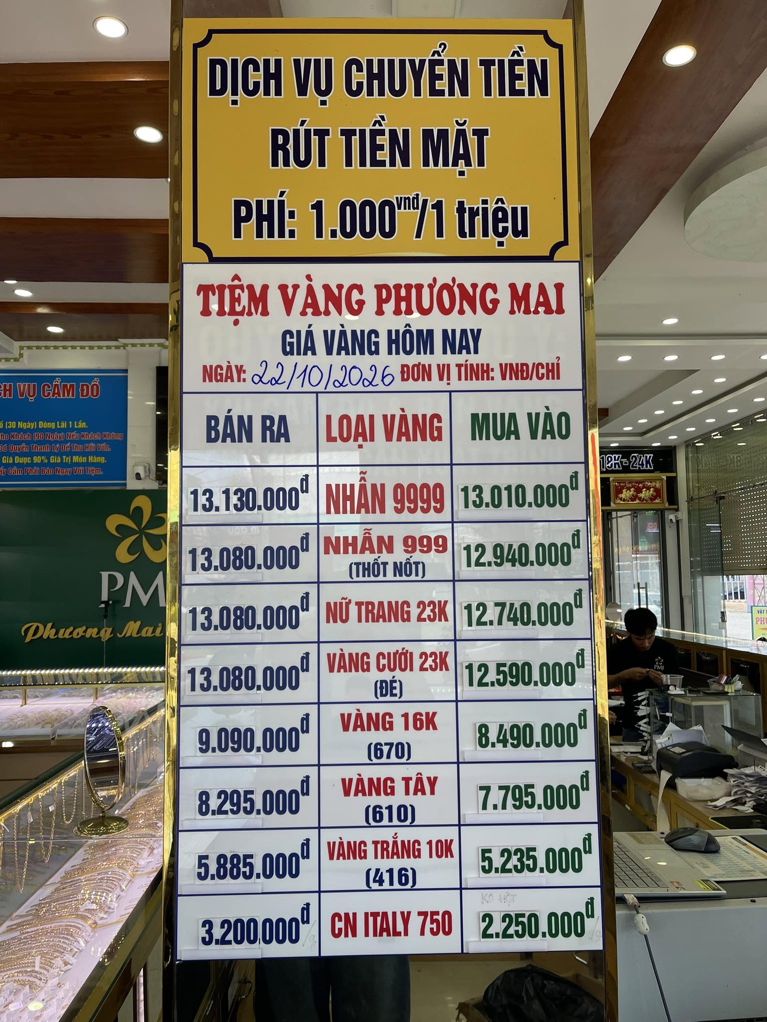 Mua bán vàng từ 5 triệu đồng phải 'không tiền mặt': Mỗi nơi áp dụng một kiểu - Ảnh 3.