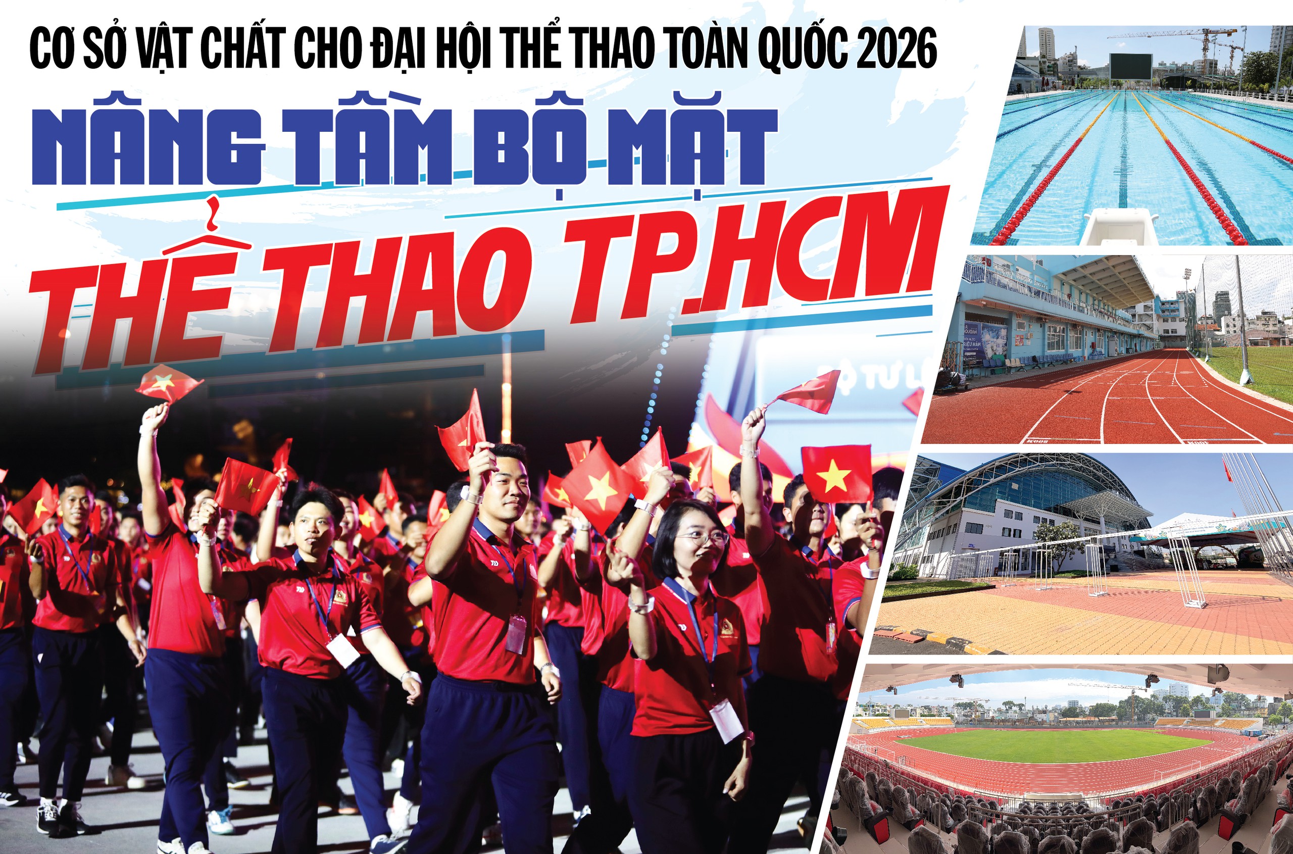 Đại hội Thể thao toàn quốc 2026: Nâng tầm thể thao TP.HCM