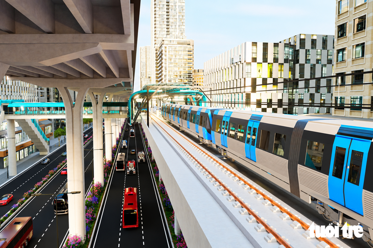 TP.HCM duyệt dự án bồi thường, giải phóng mặt bằng metro số 2 Thủ Dầu Một - TP.HCM 36.586 tỉ đồng - Ảnh 1.
