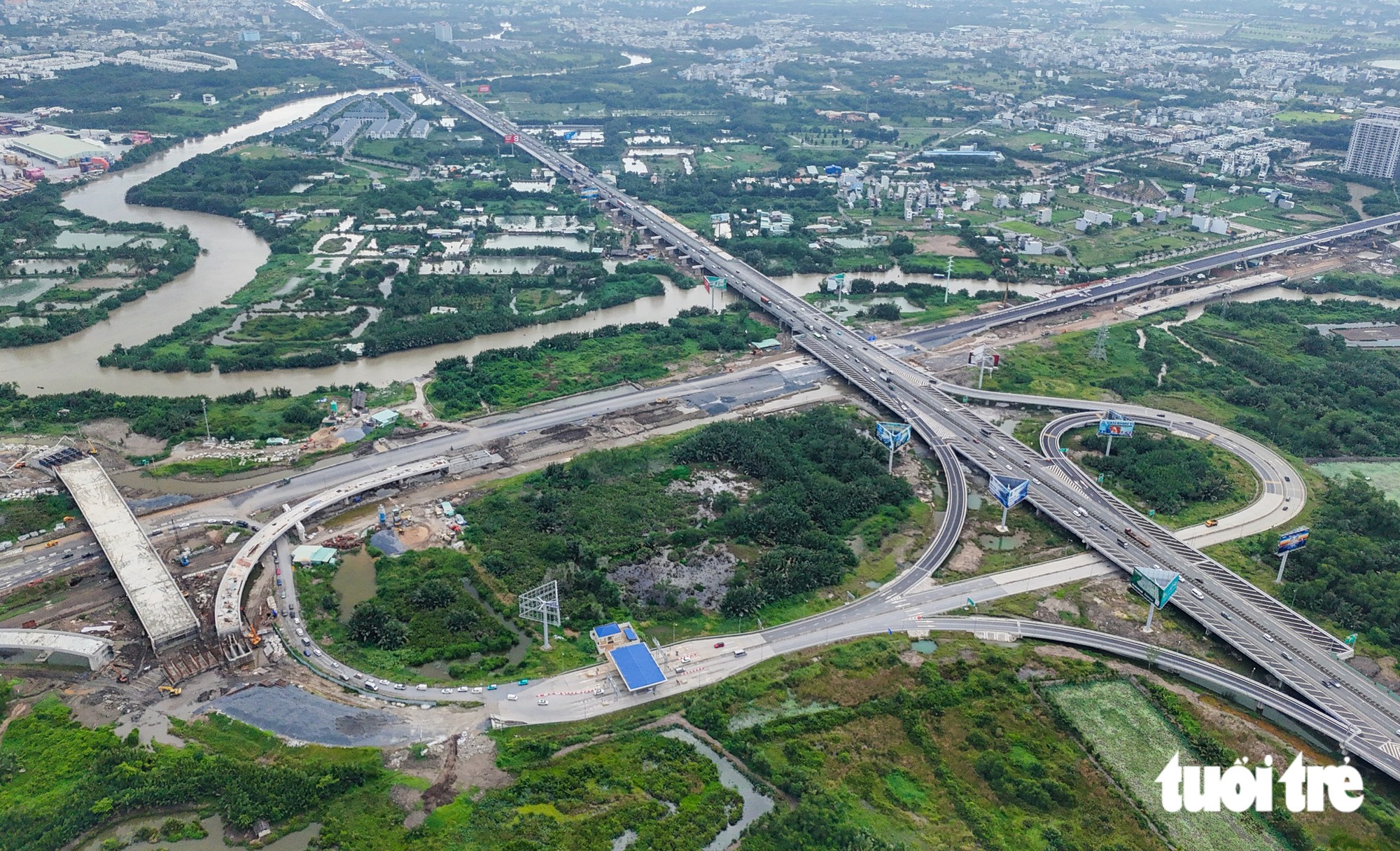 Khu vực nút giao chụp cuối tháng 7-2026 - Ảnh: CHÂU TUẤNKhu vực nút giao chụp cuối tháng 7-2026 - Ảnh: CHÂU TUẤN