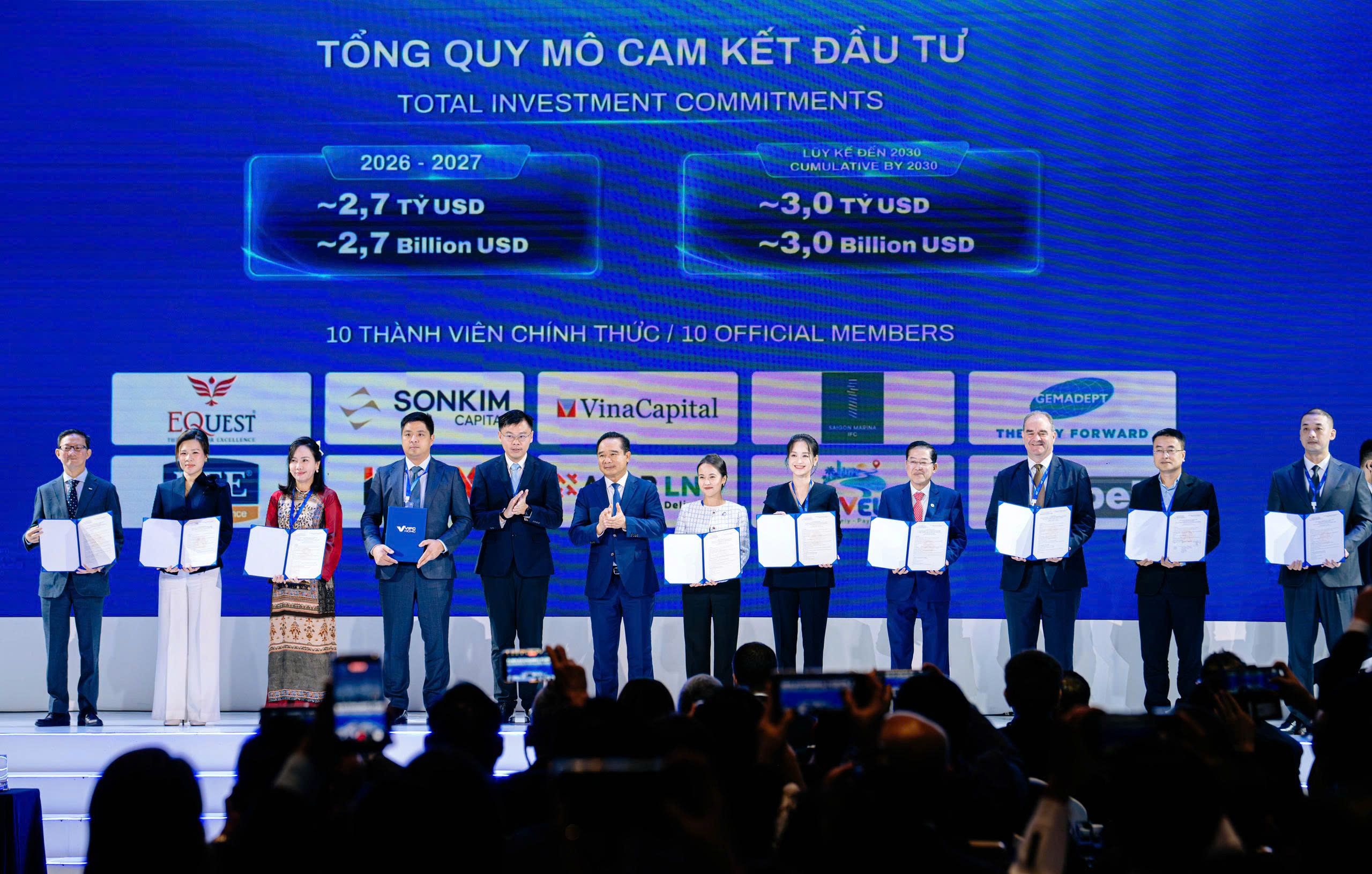 10 doanh nghiệp đầu tiên gia nhập Trung tâm Tài chính quốc tế TP.HCM, dự kiến huy động gần 3 tỉ USD - Ảnh 1.