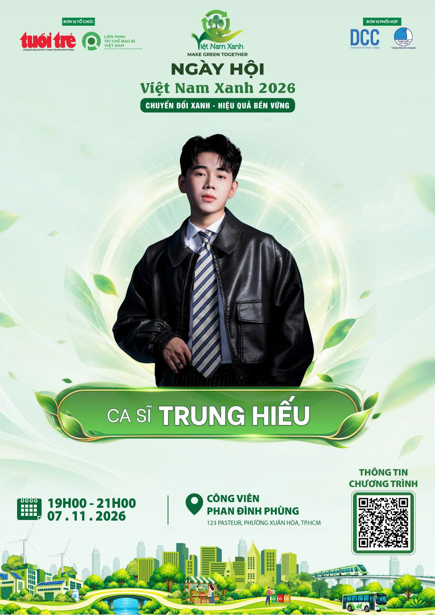 Ca sĩ Trung Hiếu: Sống xanh bắt đầu từ những thói quen nhỏ - Ảnh 2.