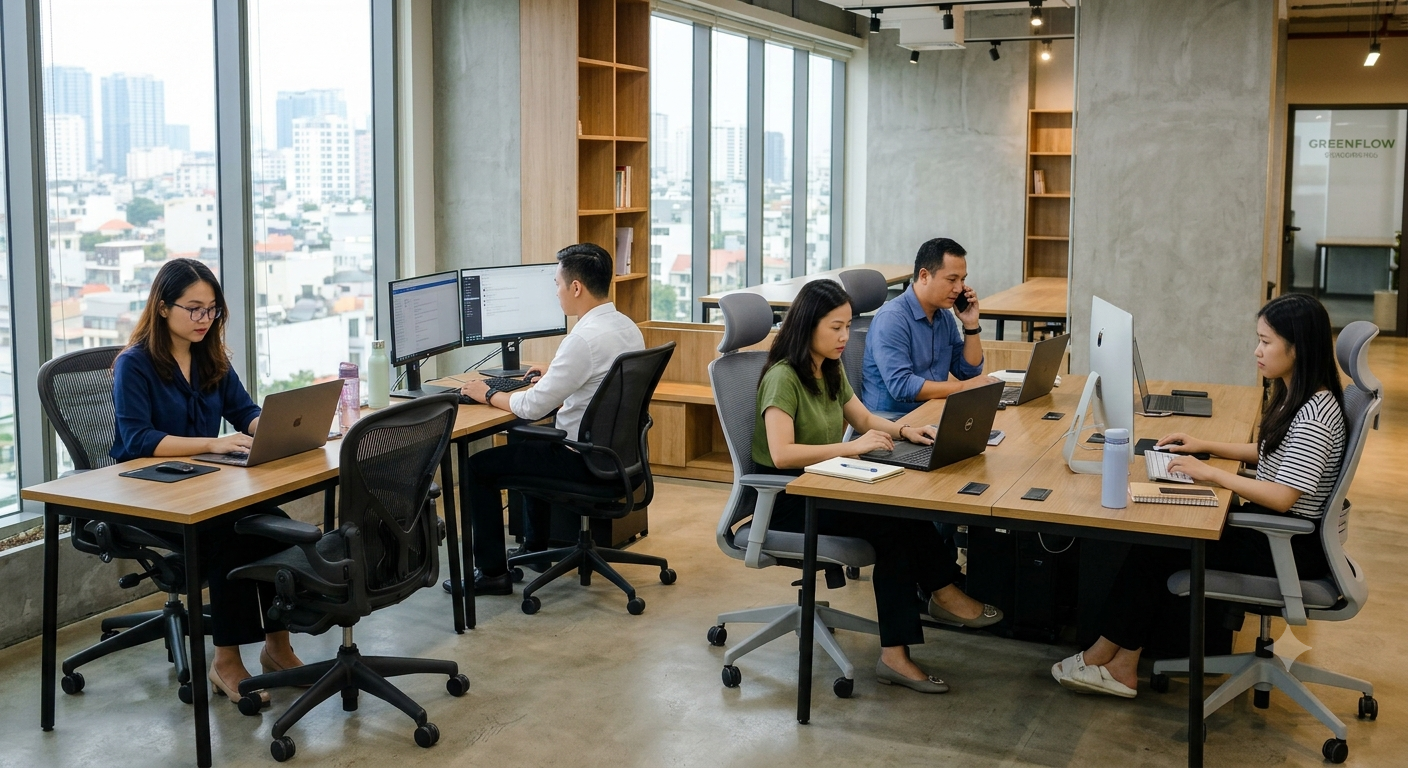 Bàn ghế công thái học chưa chắc giúp dân văn phòng bớt đau mỏi - Ảnh 1.