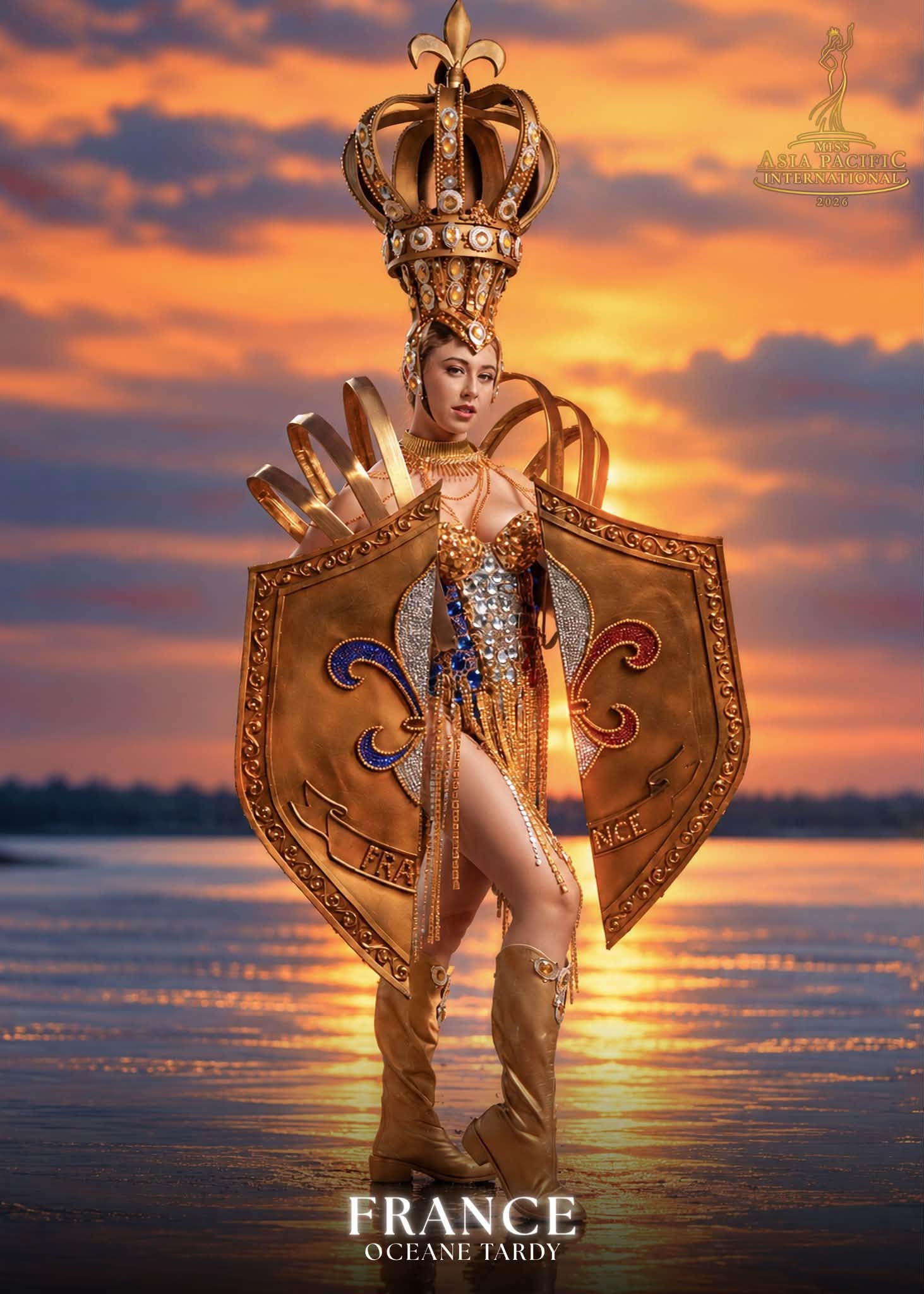 Mãn nhãn trang phục dân tộc Miss Asia Pacific International 2026, Việt Nam vắng mặt - Ảnh 9.