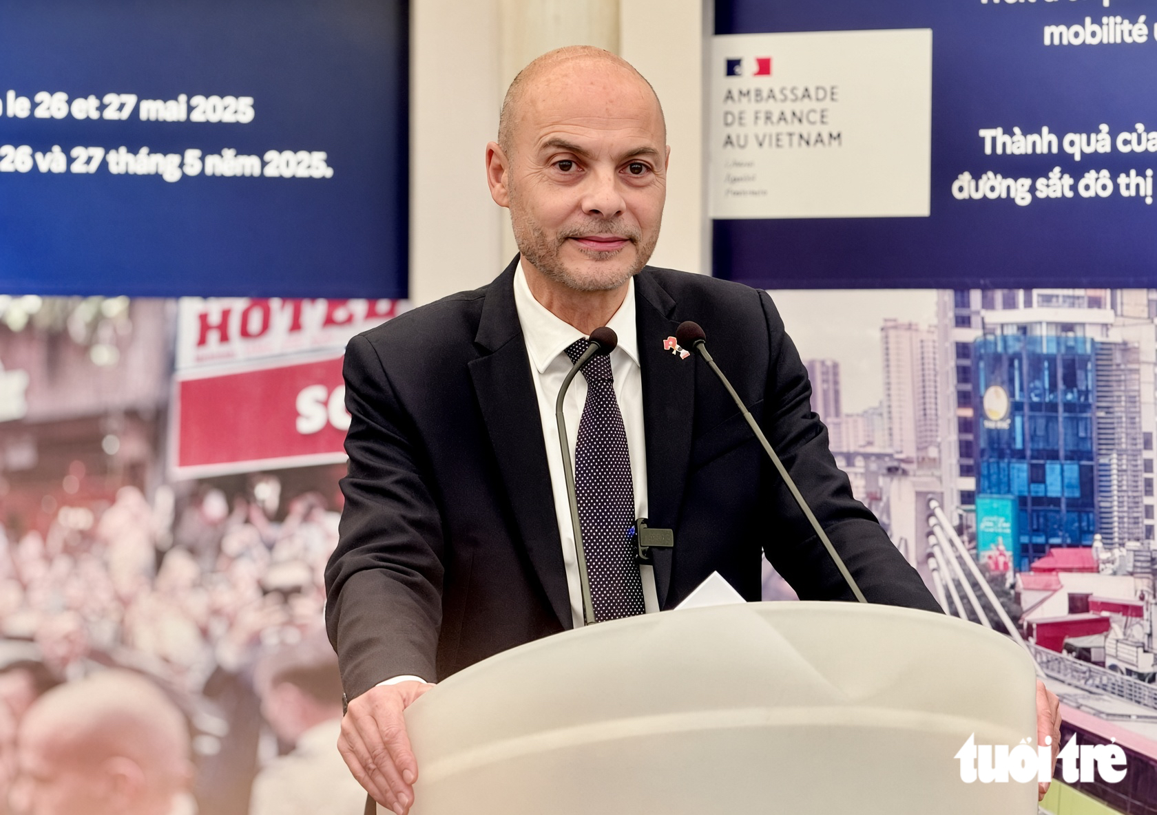 Tân Đại sứ Pháp Didier Le Bret: 'Cha tôi sinh ra ở Việt Nam, bà nội tôi là người Việt' - Ảnh 5.