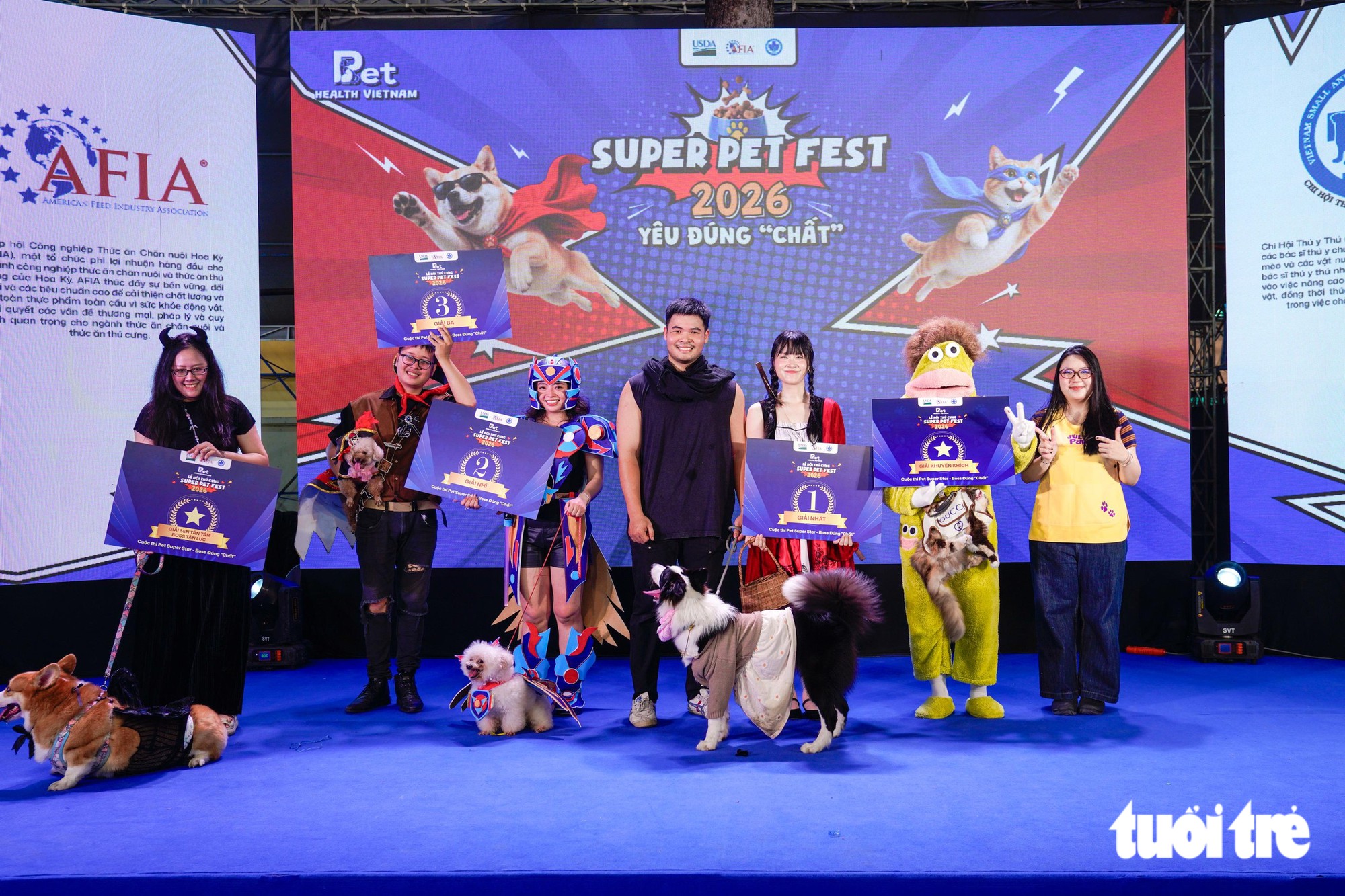 Dàn thú cưng hóa trang Halloween, tranh tài trên sàn diễn Super Pet Fest - Ảnh 19.