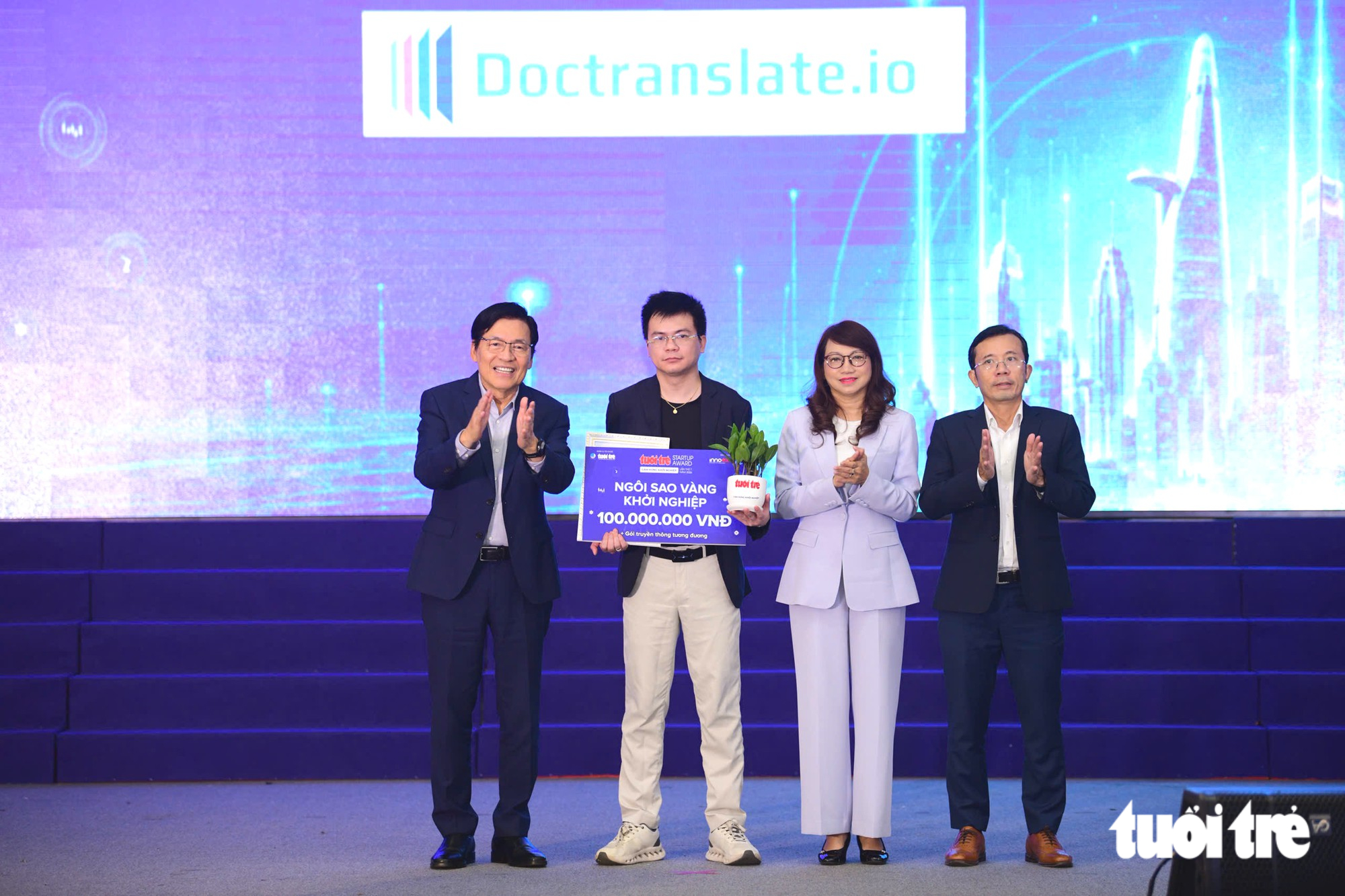 Tuổi Trẻ Startup Award 2026: Doctranslate.io là Ngôi sao vàng khởi nghiệp - Ảnh 1.