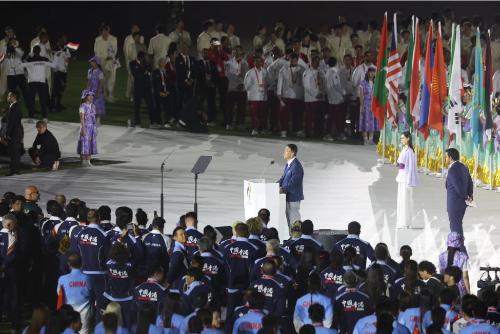 Chùm ảnh bế mạc Asiad 20: Ngắn gọn nhưng đầy màu sắc - Ảnh 13.