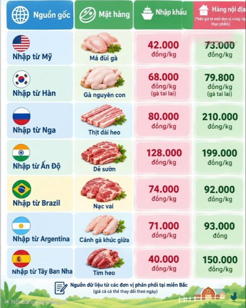 Thịt nhập siêu rẻ đổ bộ: Càn quét từ kho sỉ đến chợ đầu mối, thịt nhập đi về đâu? - Ảnh 6.