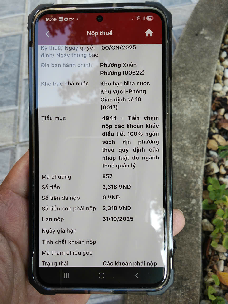 Bất ngờ bị ‘đòi nợ’ tiền thuế đất - Ảnh 1.