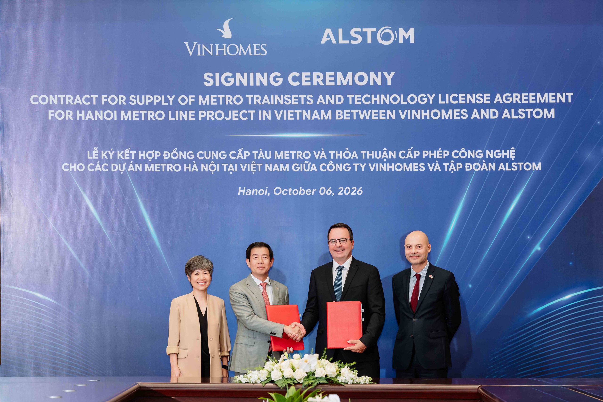 Vingroup hợp tác Alstom cung cấp 200 đoàn tàu metro Hà Nội, chuyển giao công nghệ sản xuất tại Việt Nam - Ảnh 2.