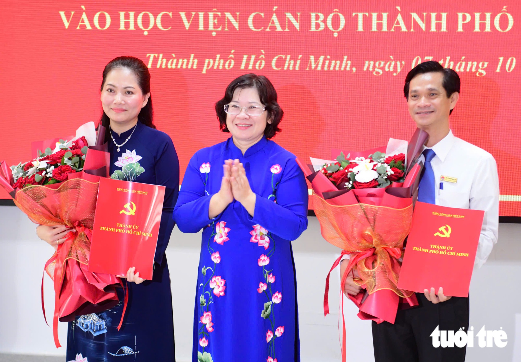 Bà Nguyễn Thị Nhật Hằng làm giám đốc Học viện Cán bộ TP.HCM - Ảnh 1.
