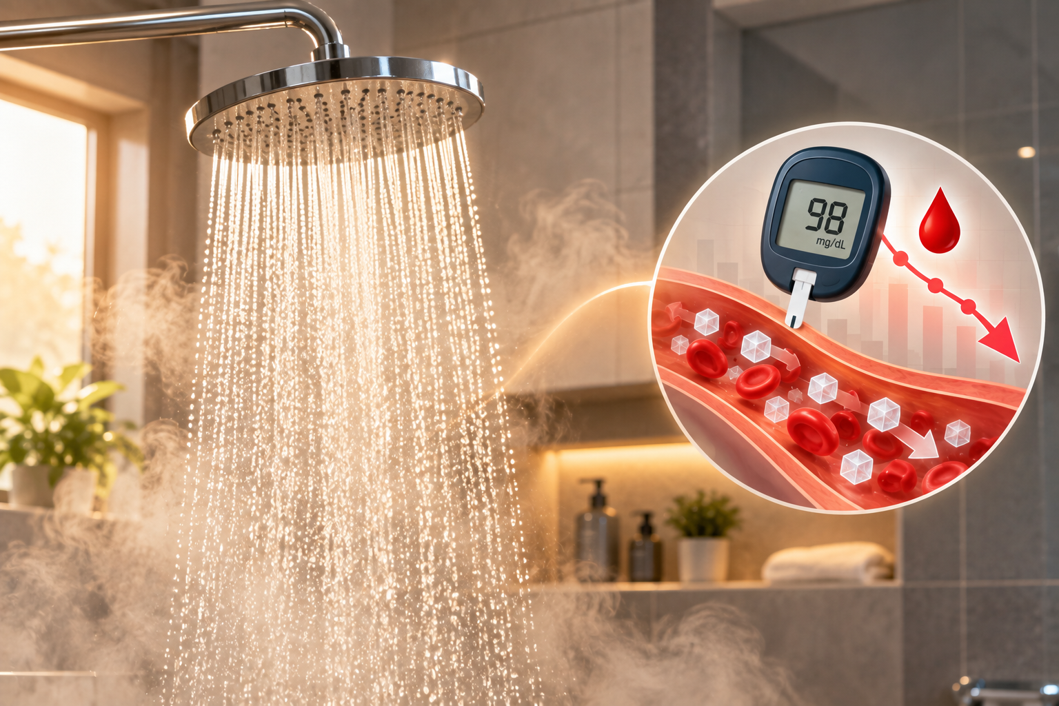 Tắm nước ấm sẽ giúp giảm huyết áp? - Ảnh 1.