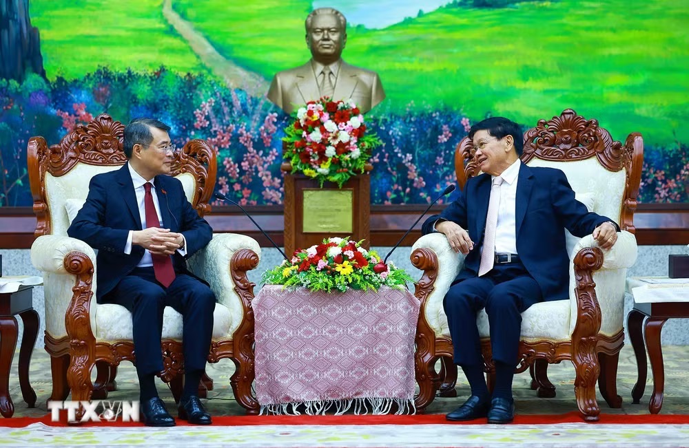 Việt Nam - Lào khẳng định ưu tiên cao nhất cho việc vun đắp quan hệ đặc biệt - Ảnh 3.