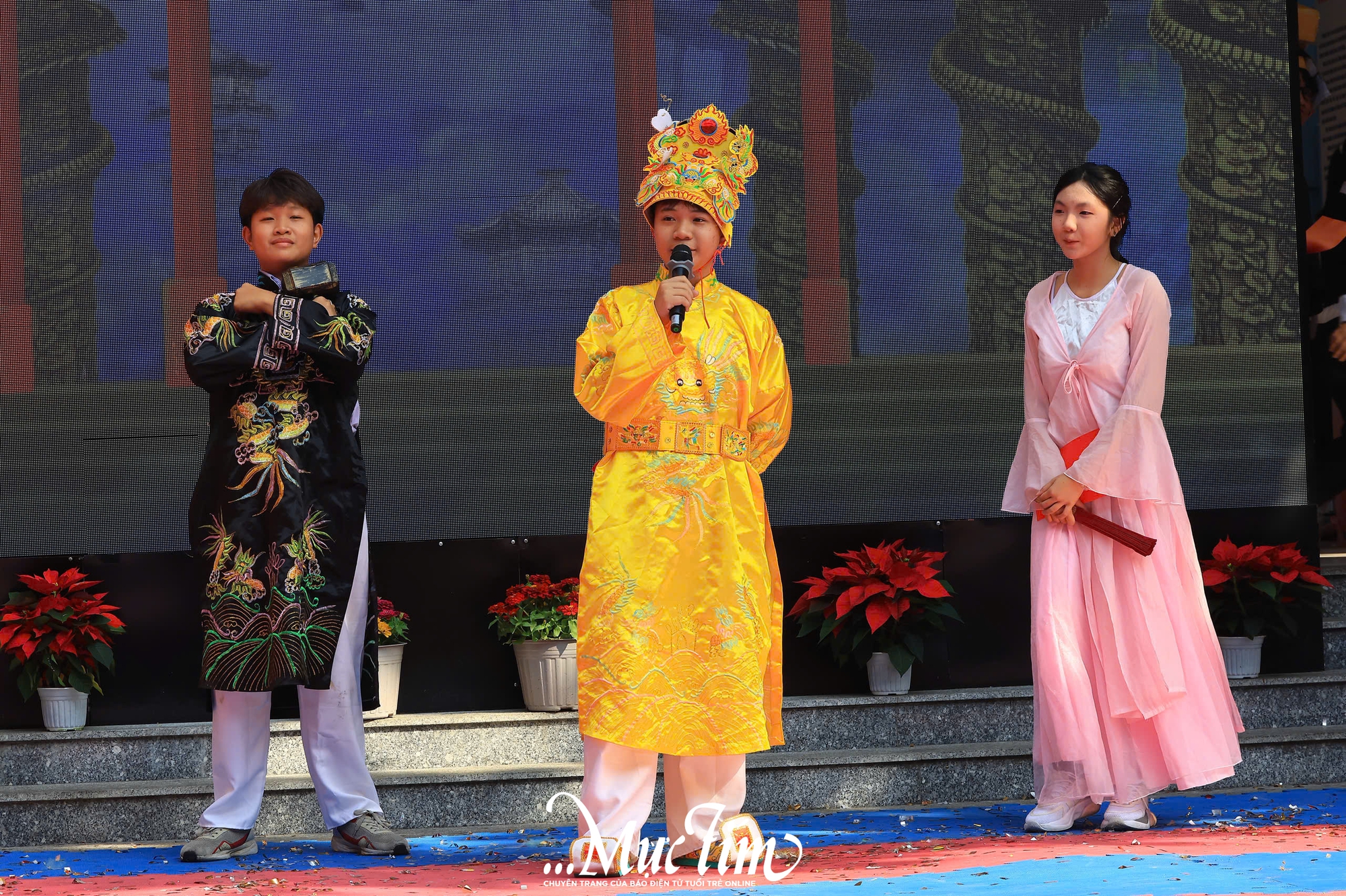 Không gian văn hóa, ẩm thực đặc sắc tại Hội xuân Bính Ngọ 2026 Trường THCS Hoàng Văn Thụ- Ảnh 9.