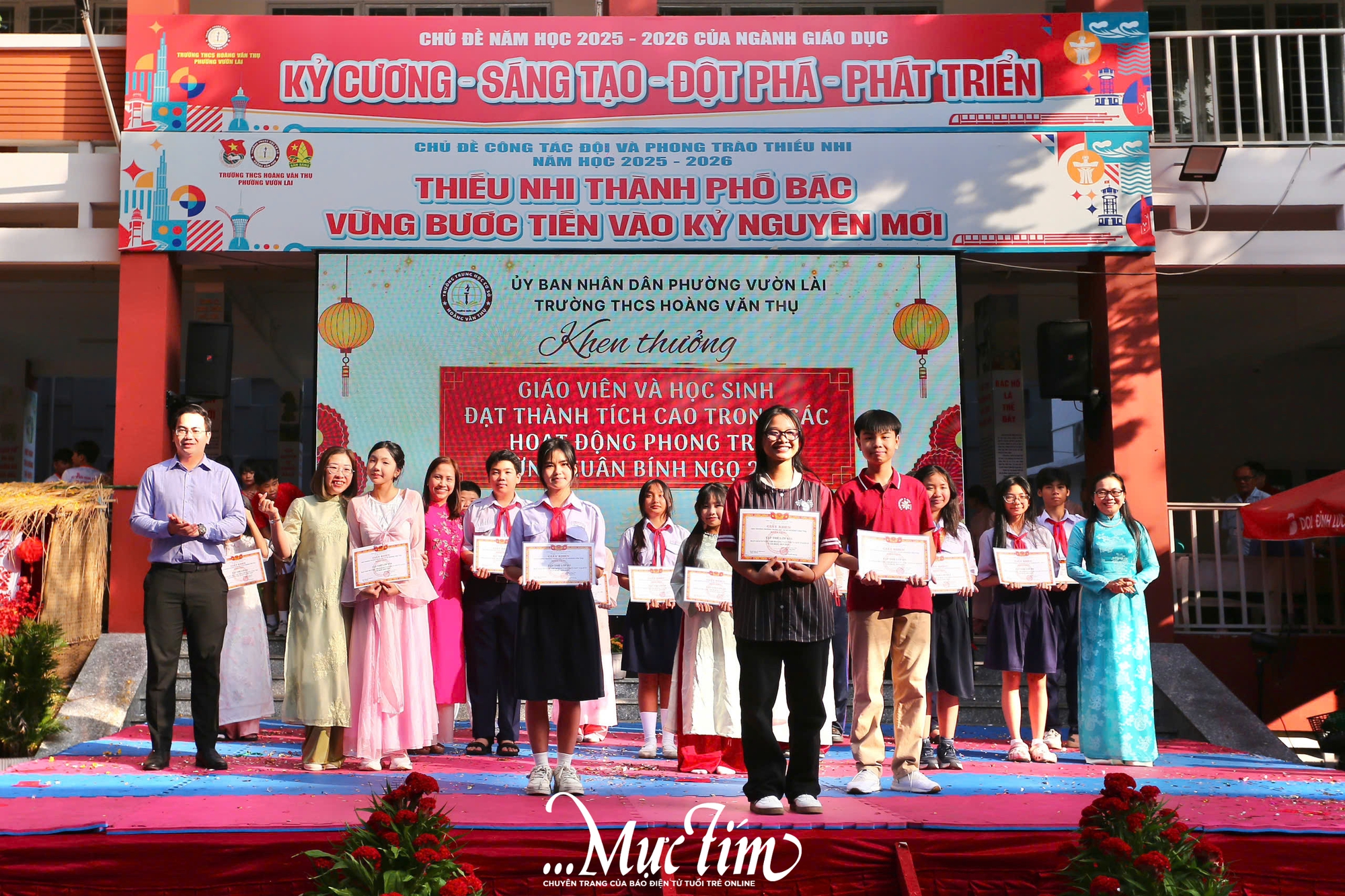 Không gian văn hóa, ẩm thực đặc sắc tại Hội xuân Bính Ngọ 2026 Trường THCS Hoàng Văn Thụ- Ảnh 10.