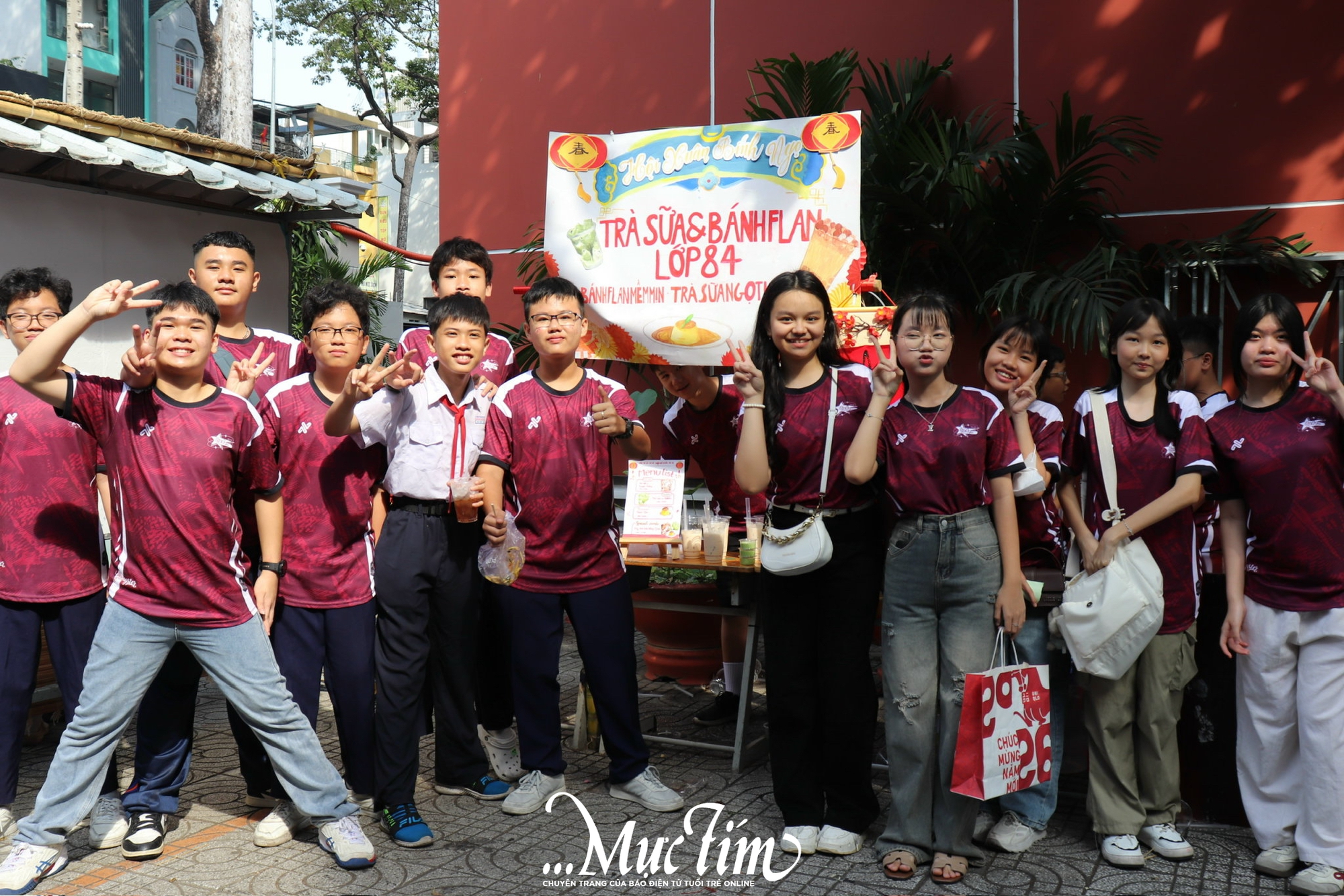 Không gian văn hóa, ẩm thực đặc sắc tại Hội xuân Bính Ngọ 2026 Trường THCS Hoàng Văn Thụ- Ảnh 12.