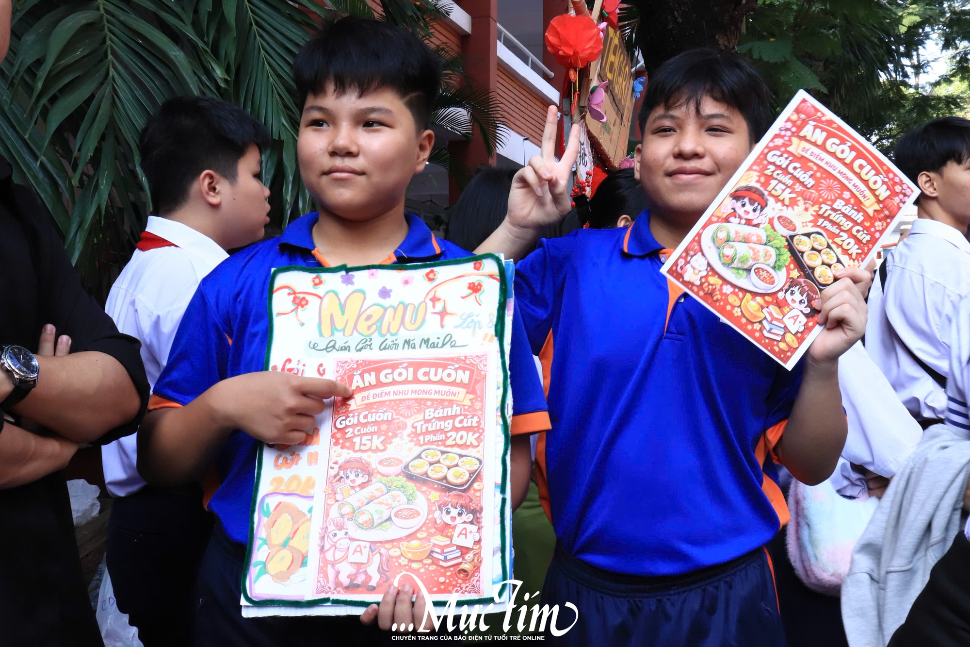 Không gian văn hóa, ẩm thực đặc sắc tại Hội xuân Bính Ngọ 2026 Trường THCS Hoàng Văn Thụ- Ảnh 13.