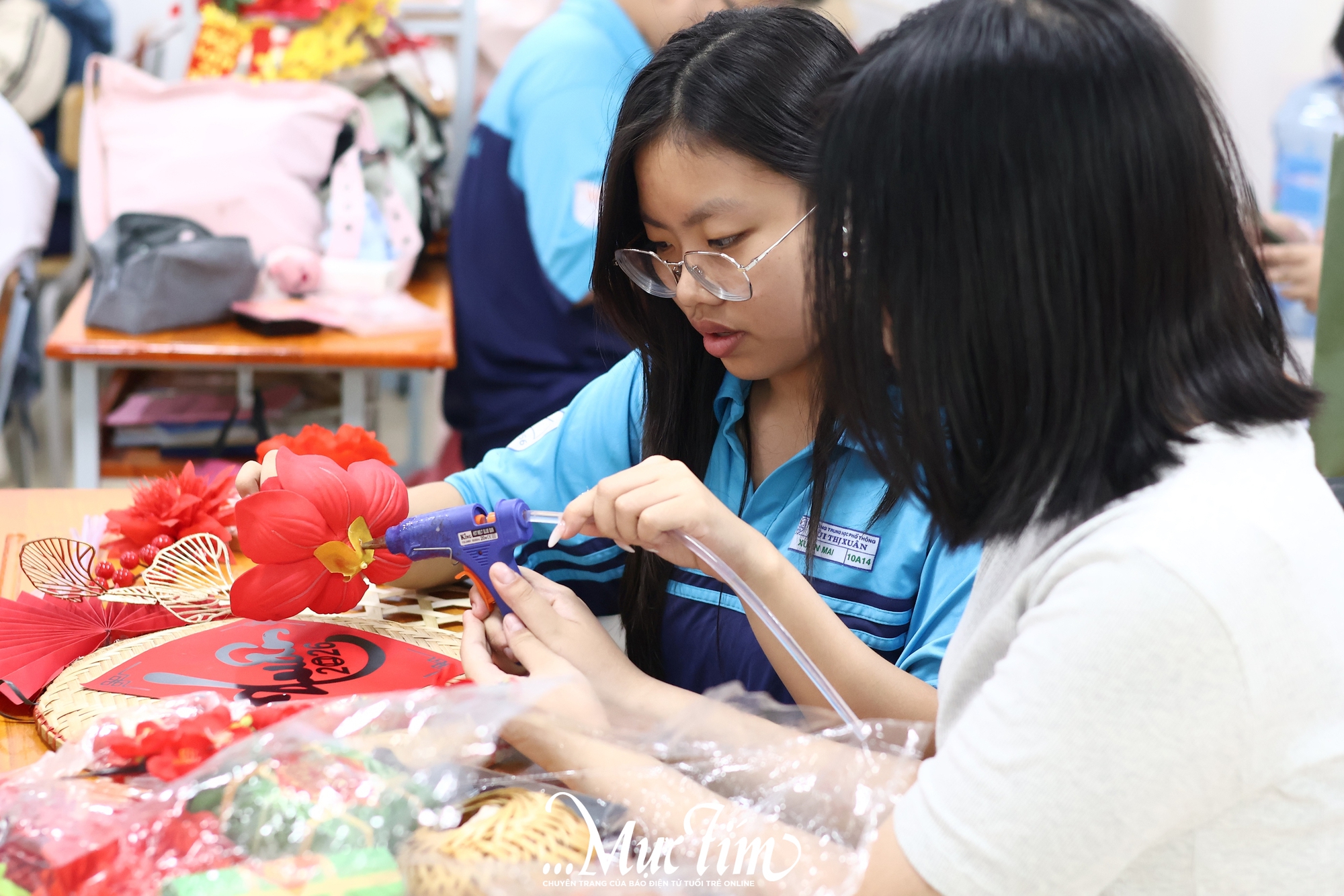 Khi Tết được làm nên từ bàn tay của những ‘nghệ nhân học trò’- Ảnh 18.