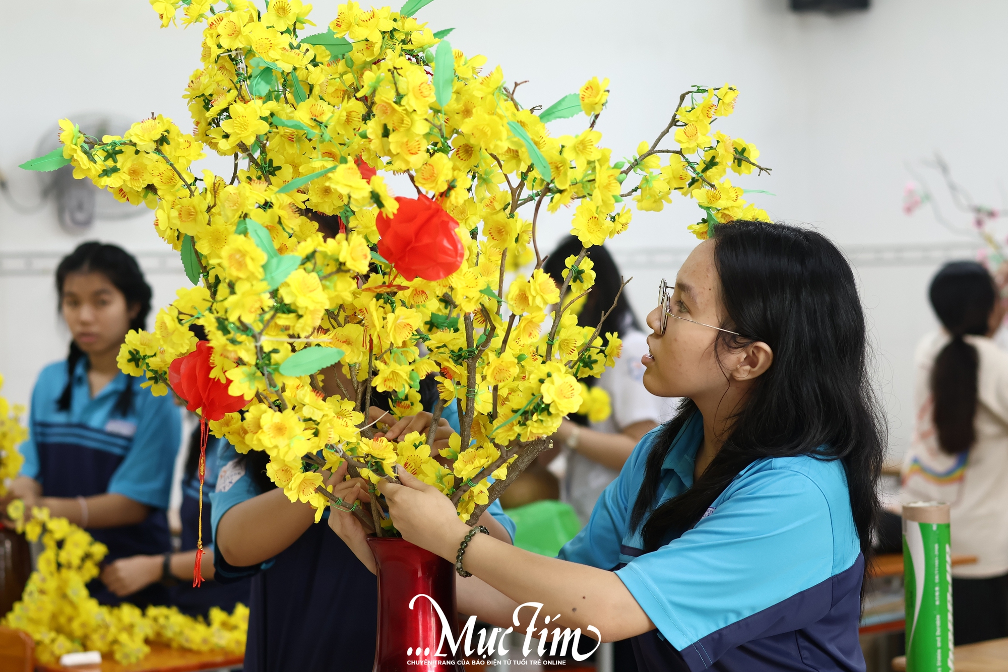 Khi Tết được làm nên từ bàn tay của những ‘nghệ nhân học trò’- Ảnh 20.