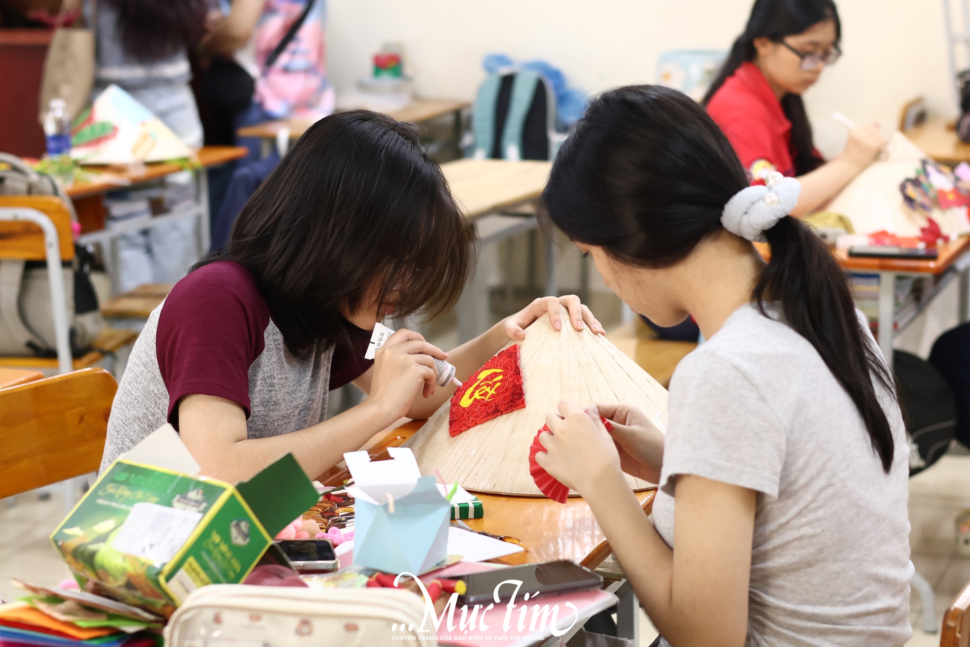 Khi Tết được làm nên từ bàn tay của những ‘nghệ nhân học trò’- Ảnh 21.