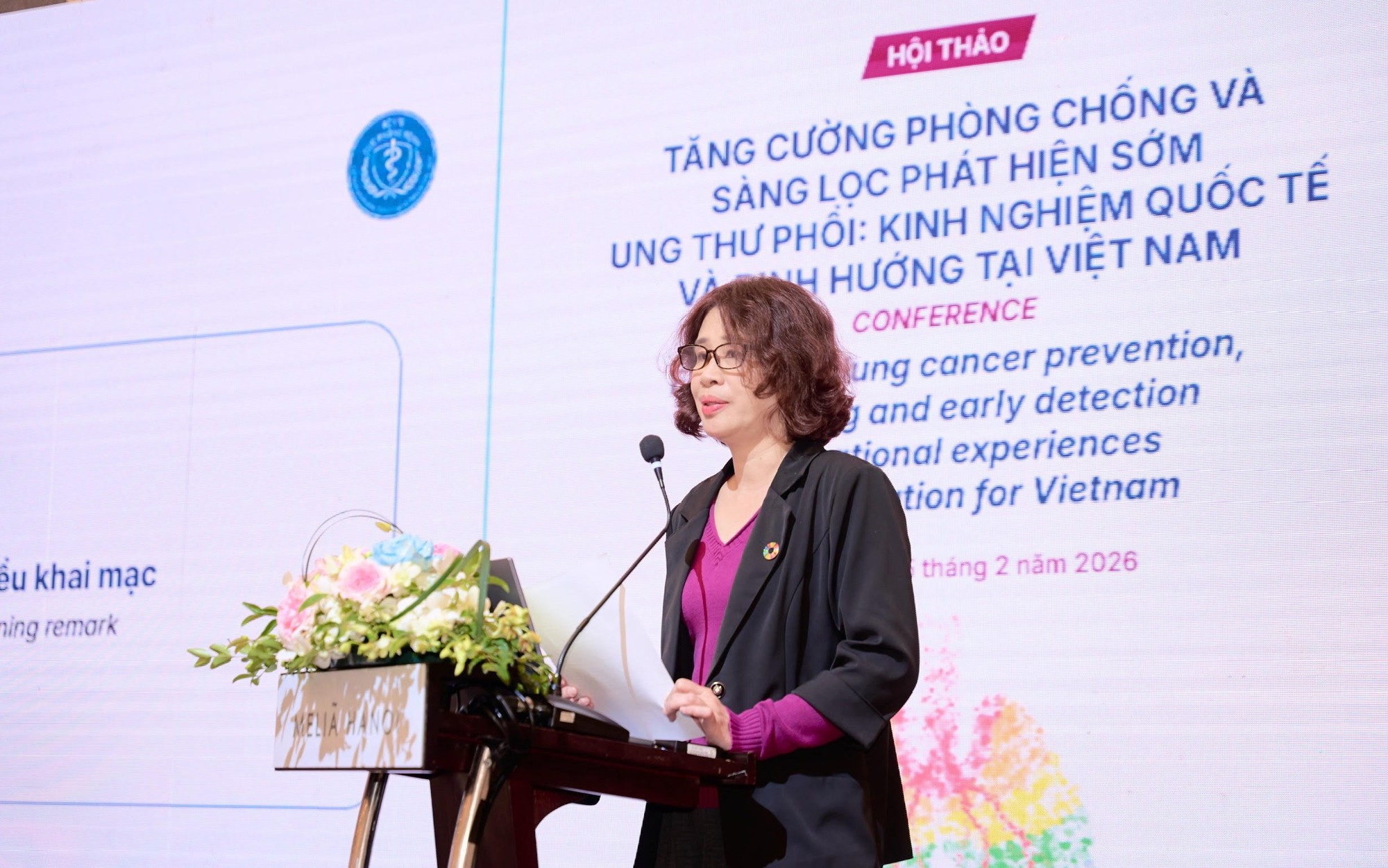 Hội thảo quốc tế về ung thư phổi: Đẩy mạnh phòng ngừa và phát hiện sớm tại Việt Nam