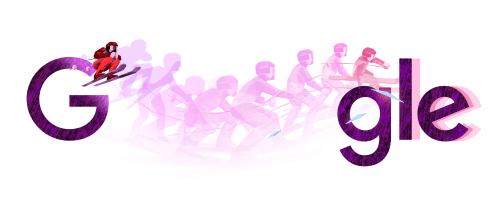 Môn trượt tuyết đổ đèo tại Thế vận hội mùa đông 'lên sóng' Google Doodle - Ảnh 1. Môn trượt tuyết đổ đèo tại Thế vận hội mùa đông 'lên sóng' Google Doodle - Ảnh 1.