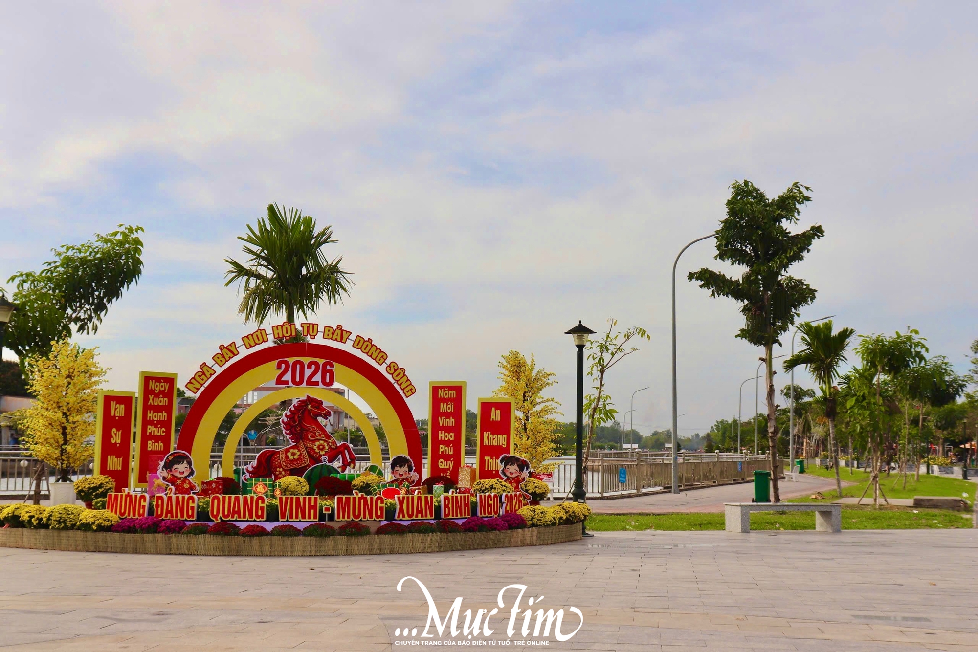 Ngập tràn sắc xuân tại chợ hoa Tết Bính Ngọ phường Ngã Bảy (TP Cần Thơ)- Ảnh 7.