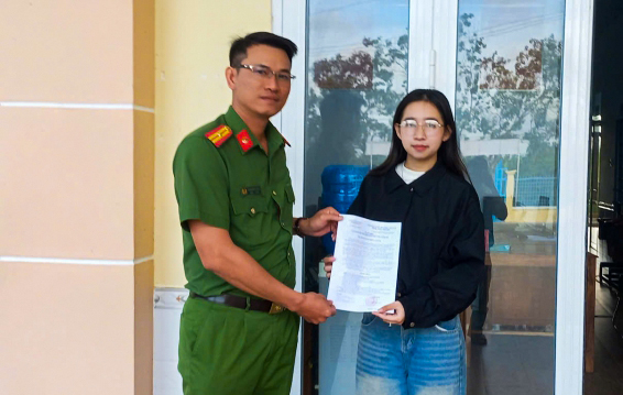 Nữ thanh niên Khánh An tình nguyện nhập ngũ Công an, thực hiện ước mơ từ nhỏ