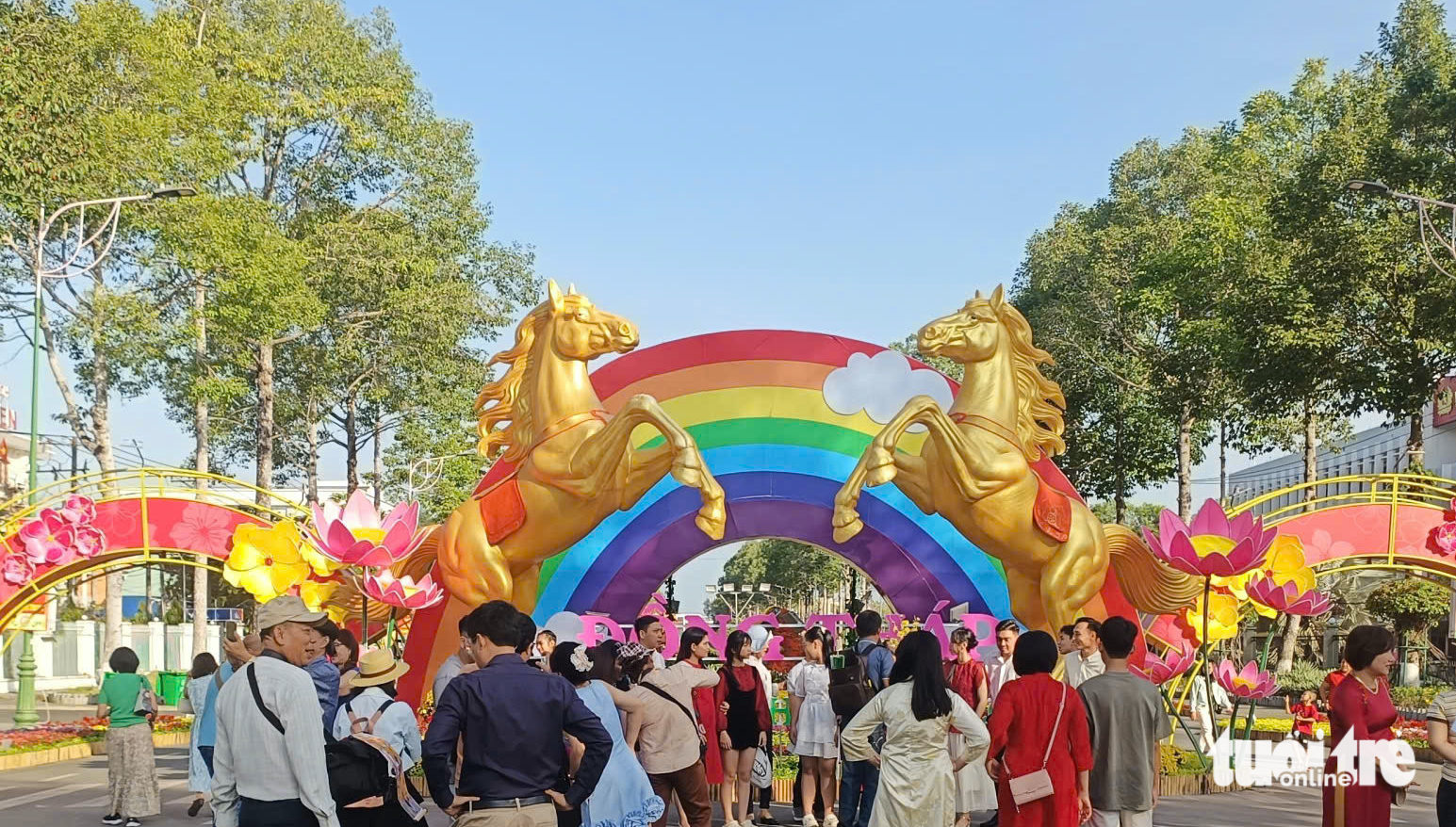 đường hoa  - Ảnh 1.