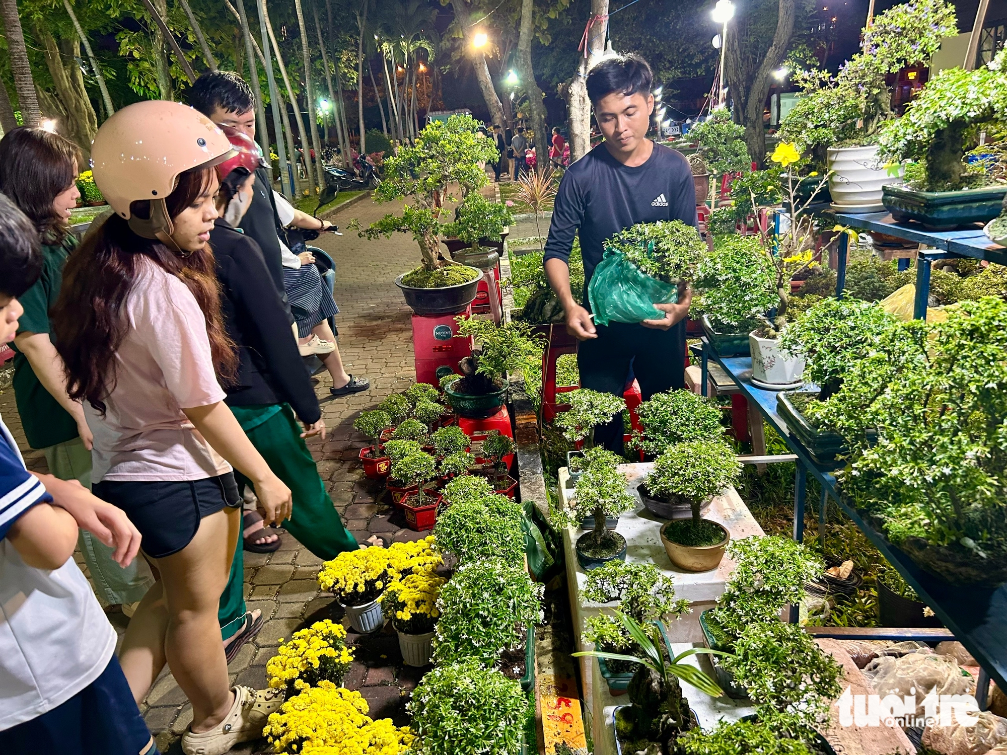 29 Tết rực nắng, hoa Tết TP.HCM đồng loạt hạ giá - Ảnh 12.