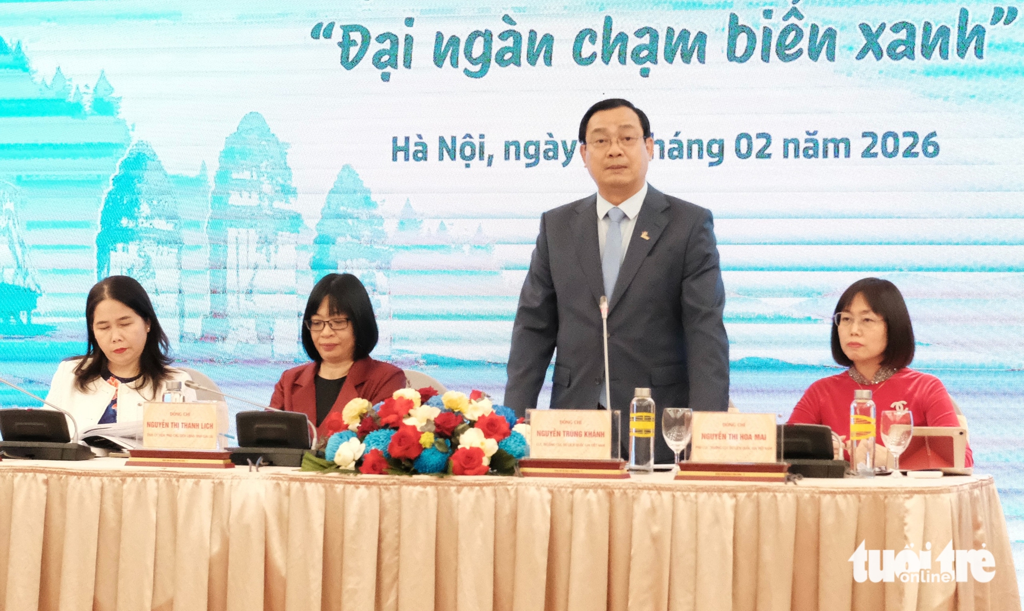 Nguyen Trung Khanh speaking