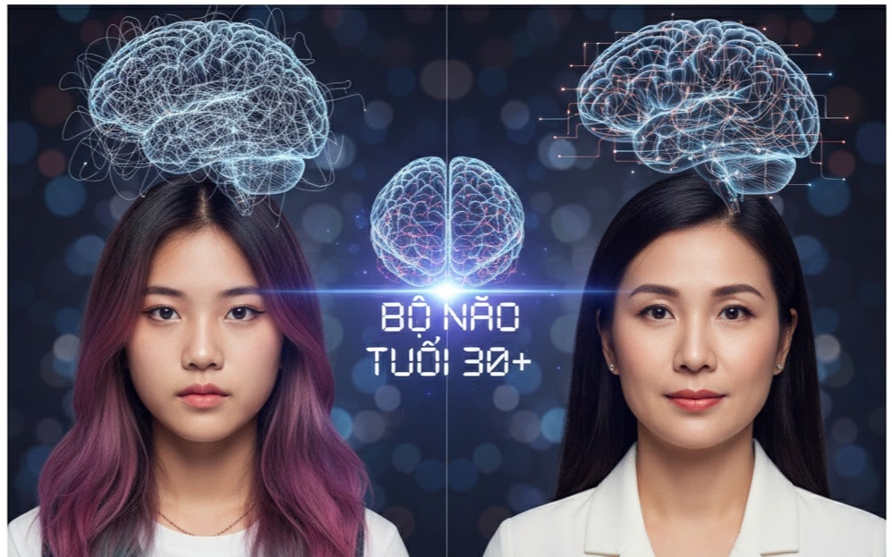 Nghiên cứu mới: Não bộ tiếp tục phát triển đến đầu tuổi 30, vượt xa mốc 25 tuổi