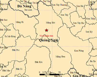 6 earthquakes hit Vietnam’s Quang Ngai Province- Ảnh 1.