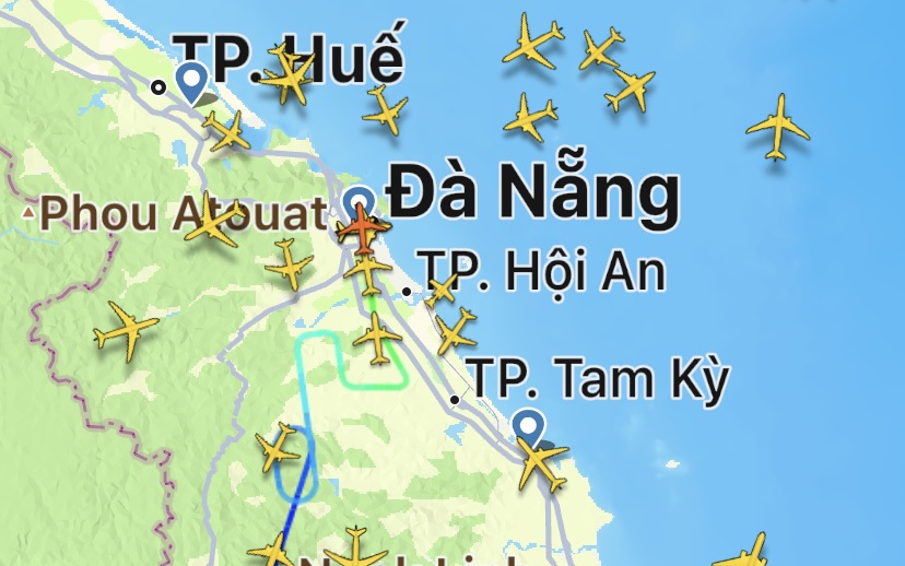 Flycam xâm nhập vùng cấm bay Đà Nẵng, hàng chục chuyến bay bị đình trệ