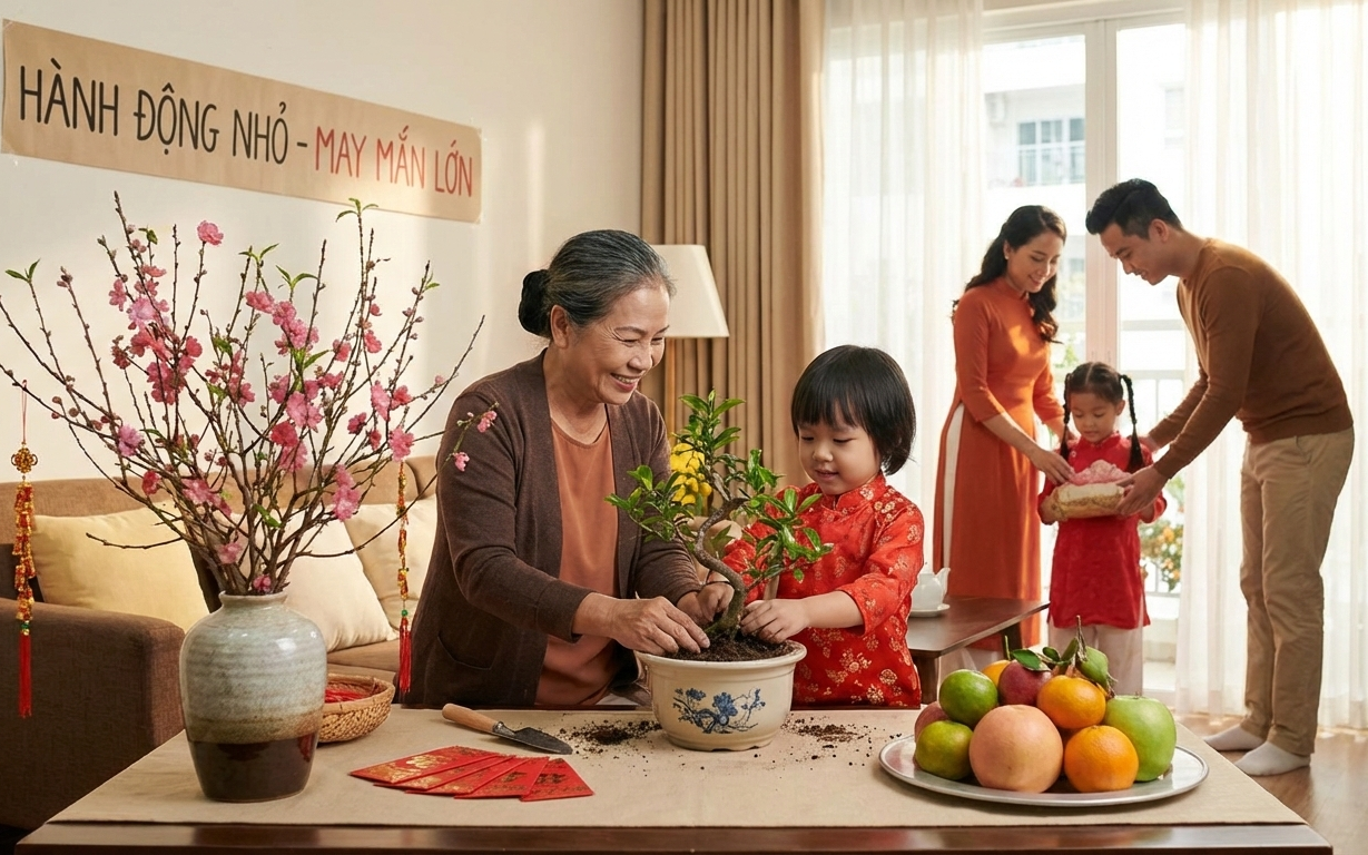 Gieo Điều Lành Đầu Năm: 8 Cách Đơn Giản Để Tạo Nền May Mắn Và Tích Cực